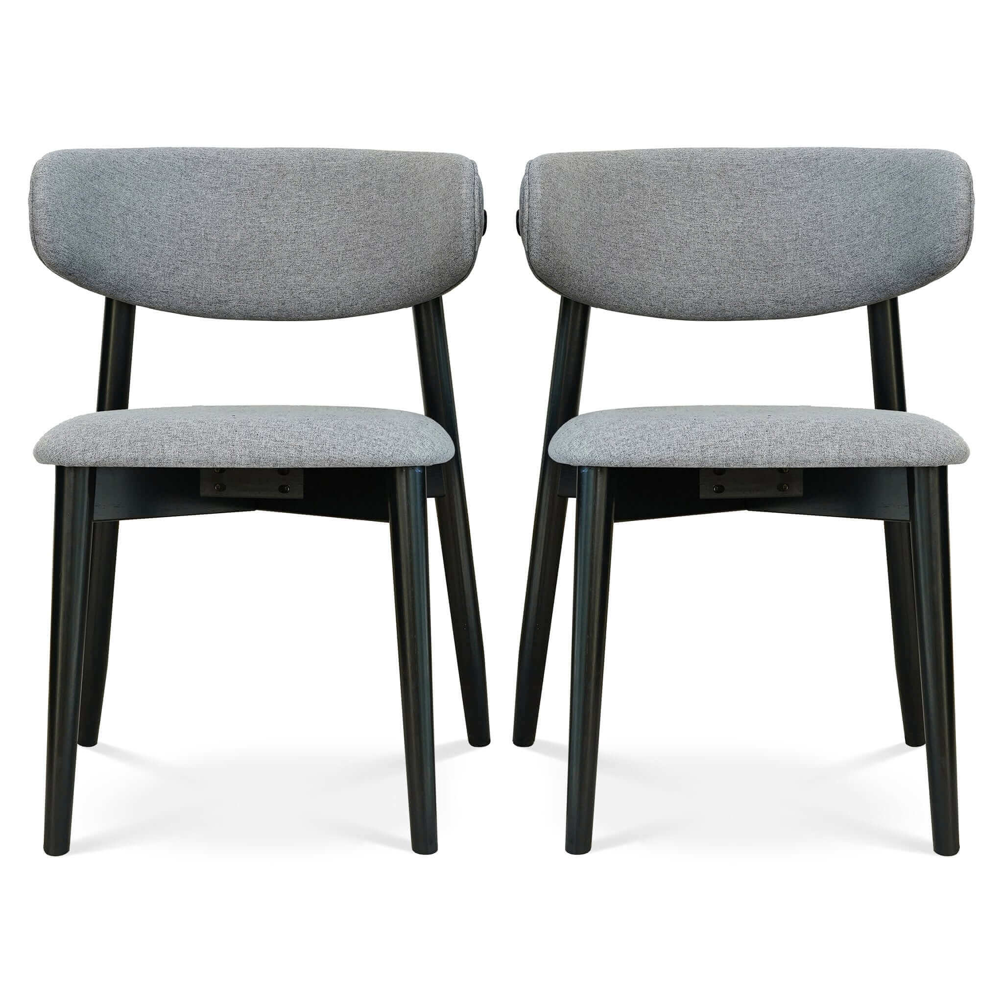 Korbin Grey Fabric Dining Chair (Set of 2)