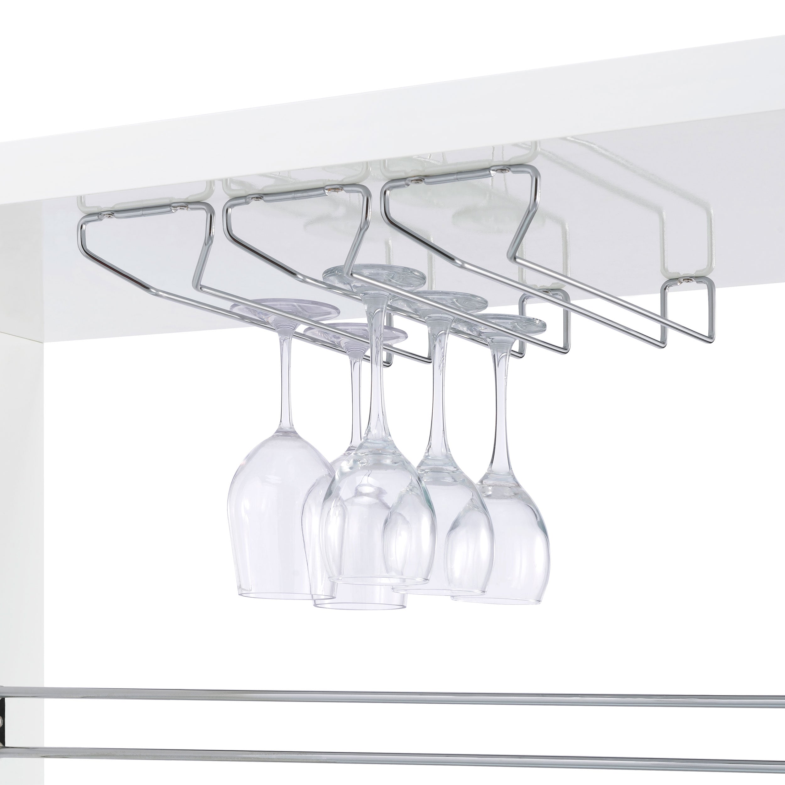 Prescott Rectangular Home Wine Table Black High Gloss