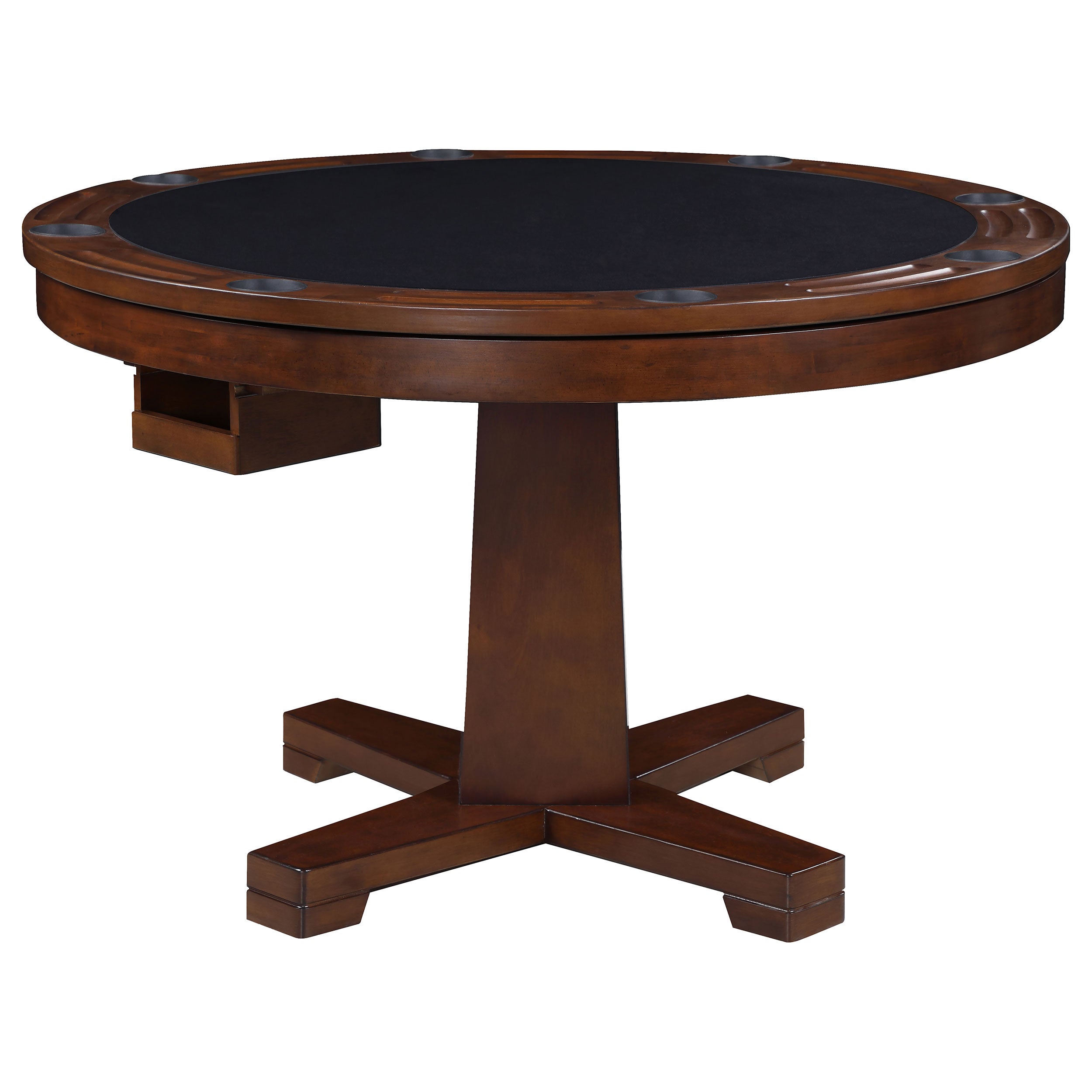 Marietta 3-in-1 Dining and Game Table Set Tobacco