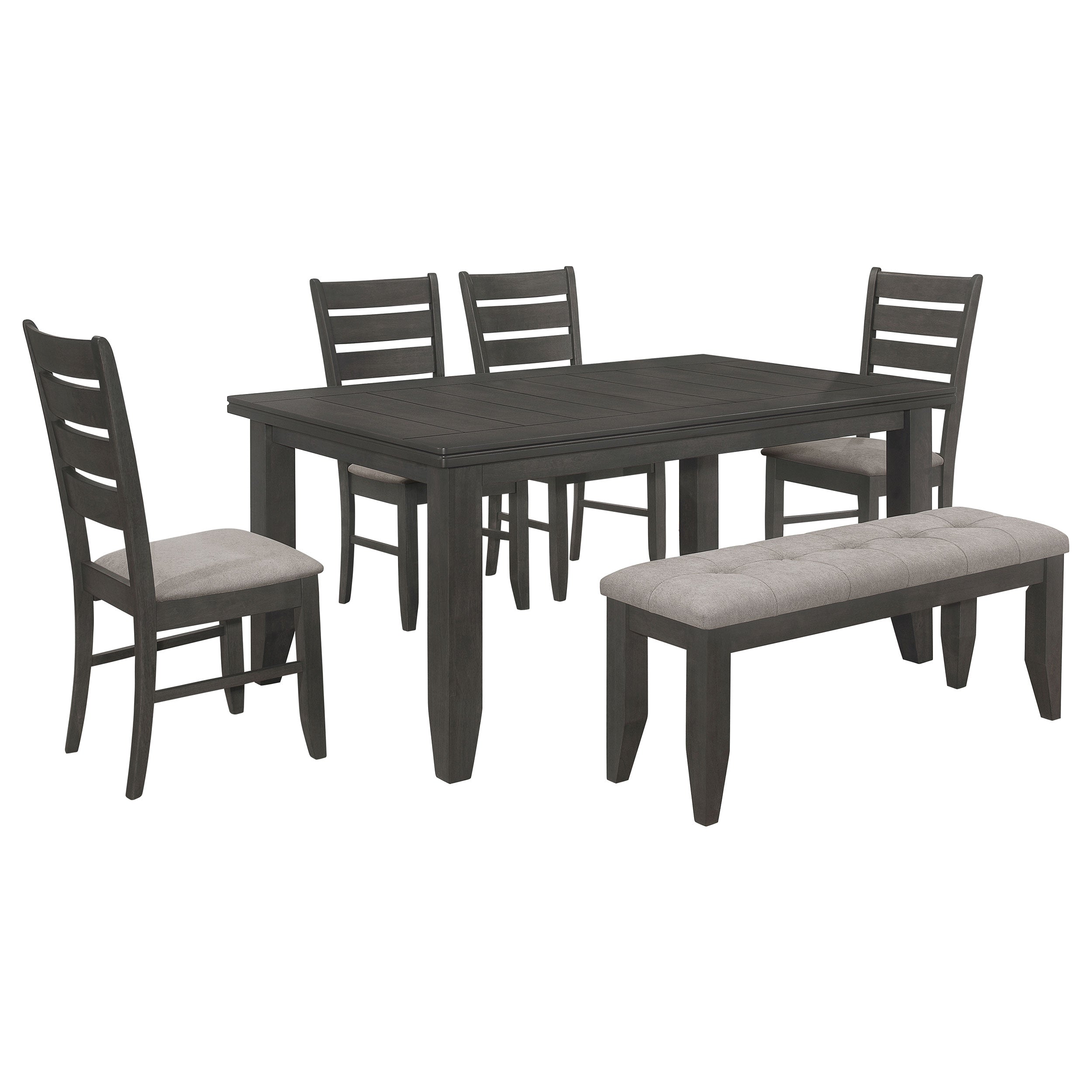 Dalila  Rectangular Dining Table Set Cappuccino