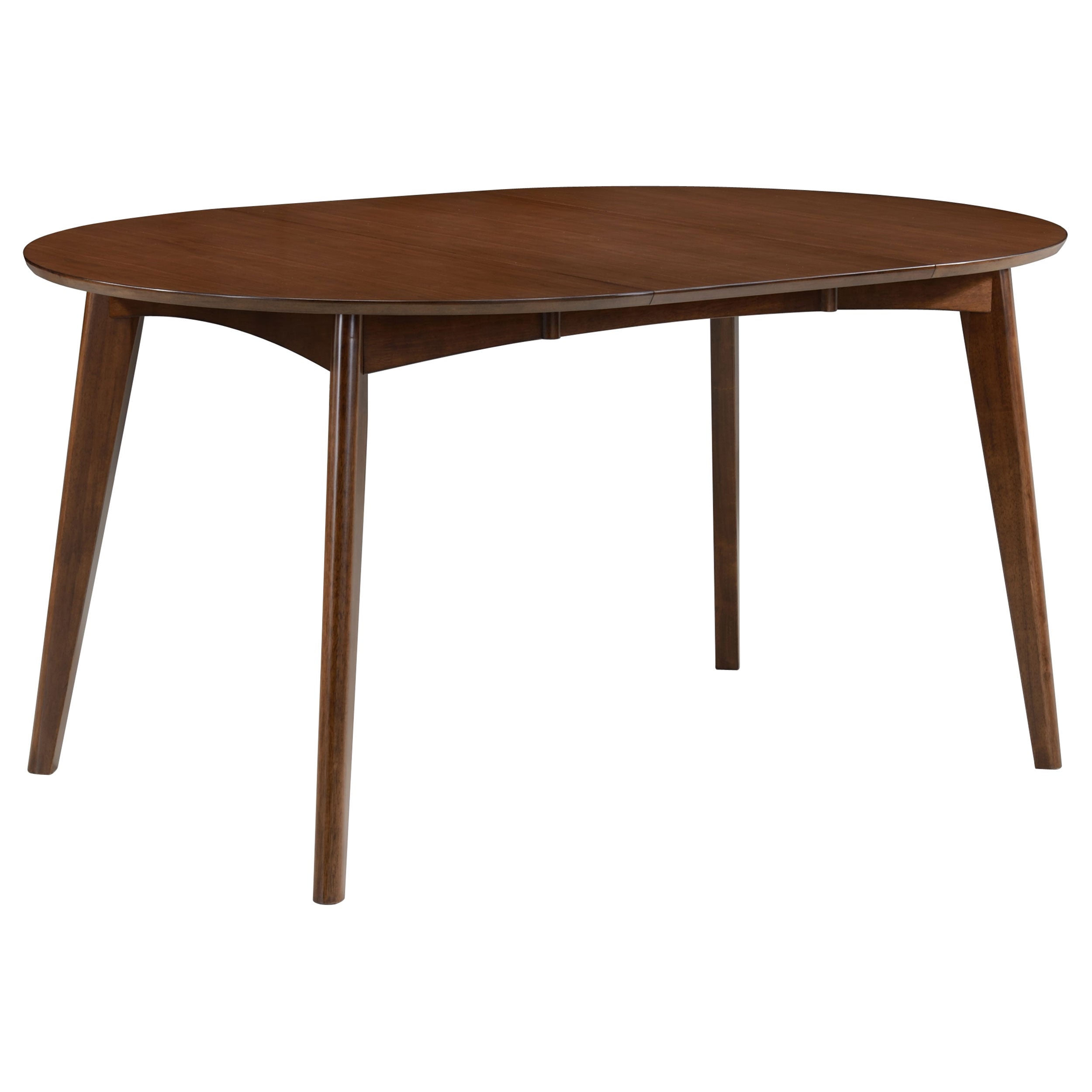 Jedda Dining Room Set Dark Walnut and Black