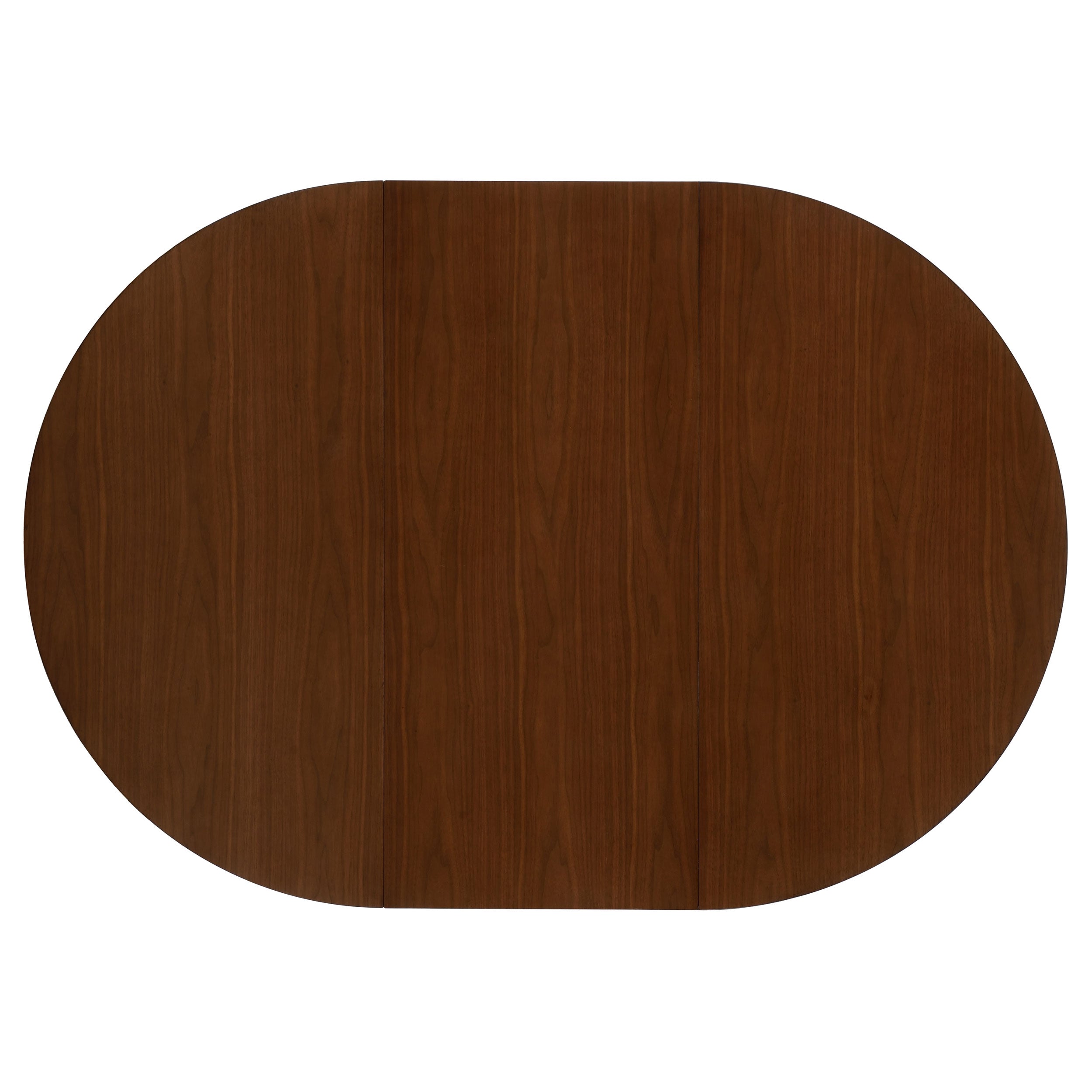 Jedda  Oval Dining Table Set Dark Walnut