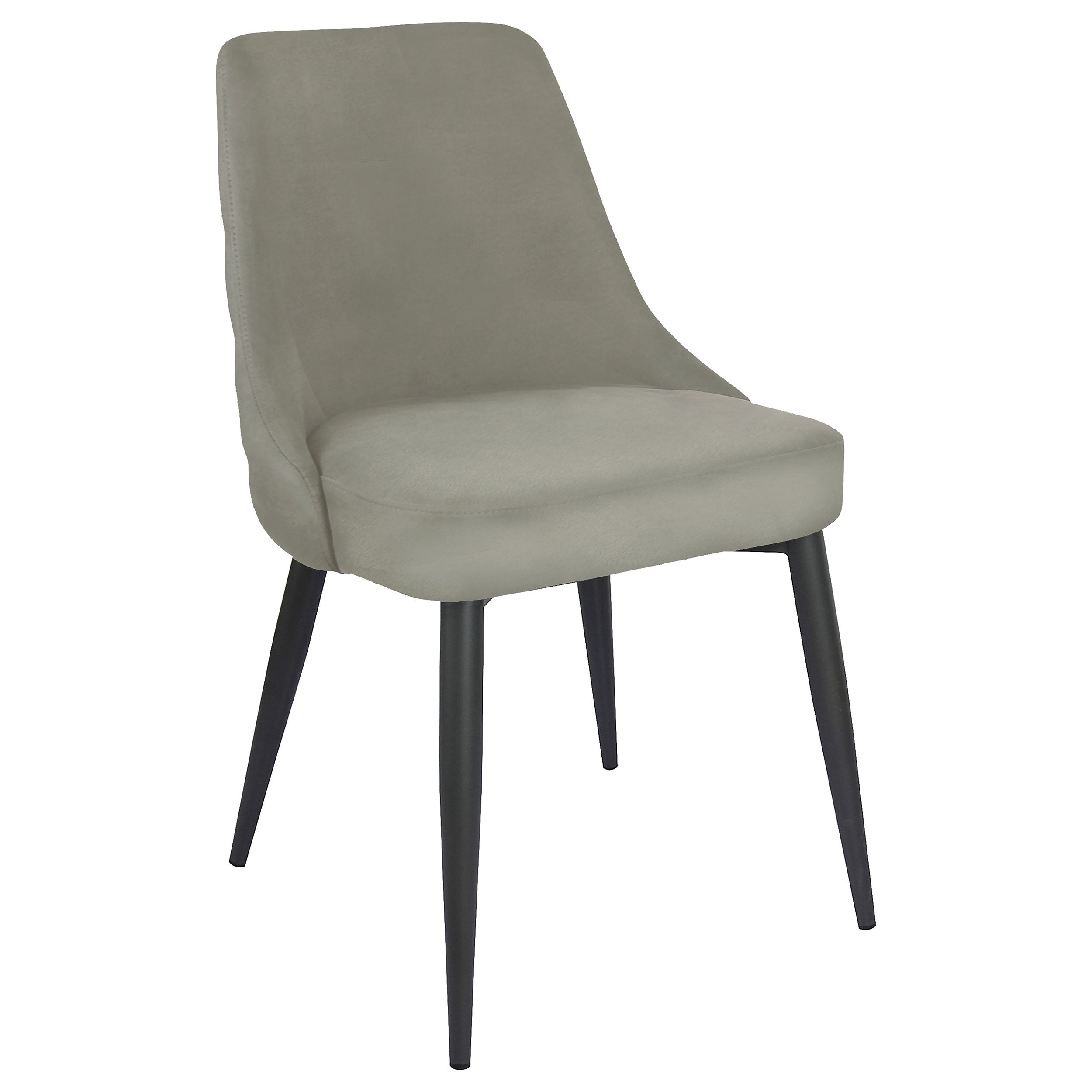 Cosmo Upholstered Dining Side Chair Grey (Set of 2)