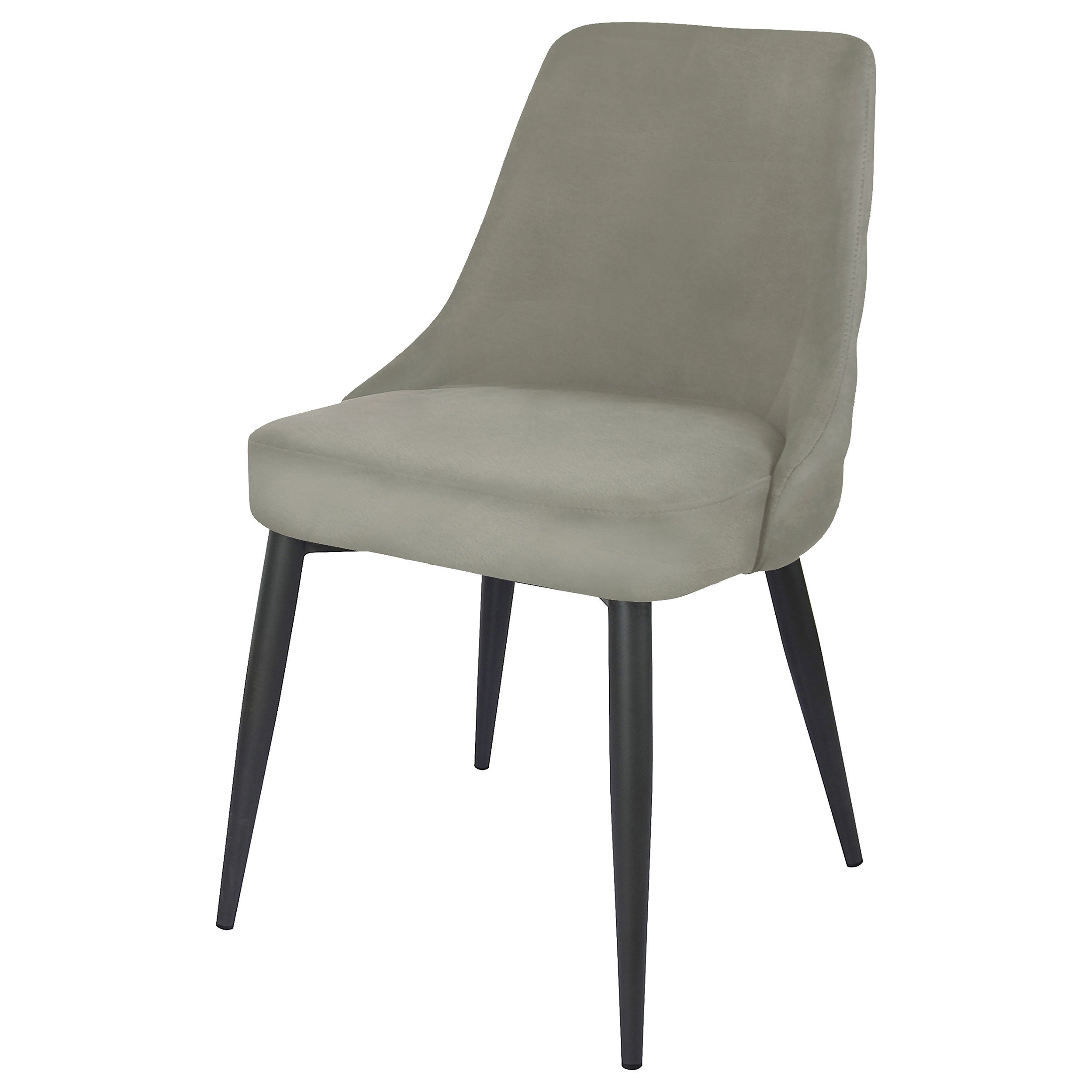 Cosmo Upholstered Dining Side Chair Grey (Set of 2)