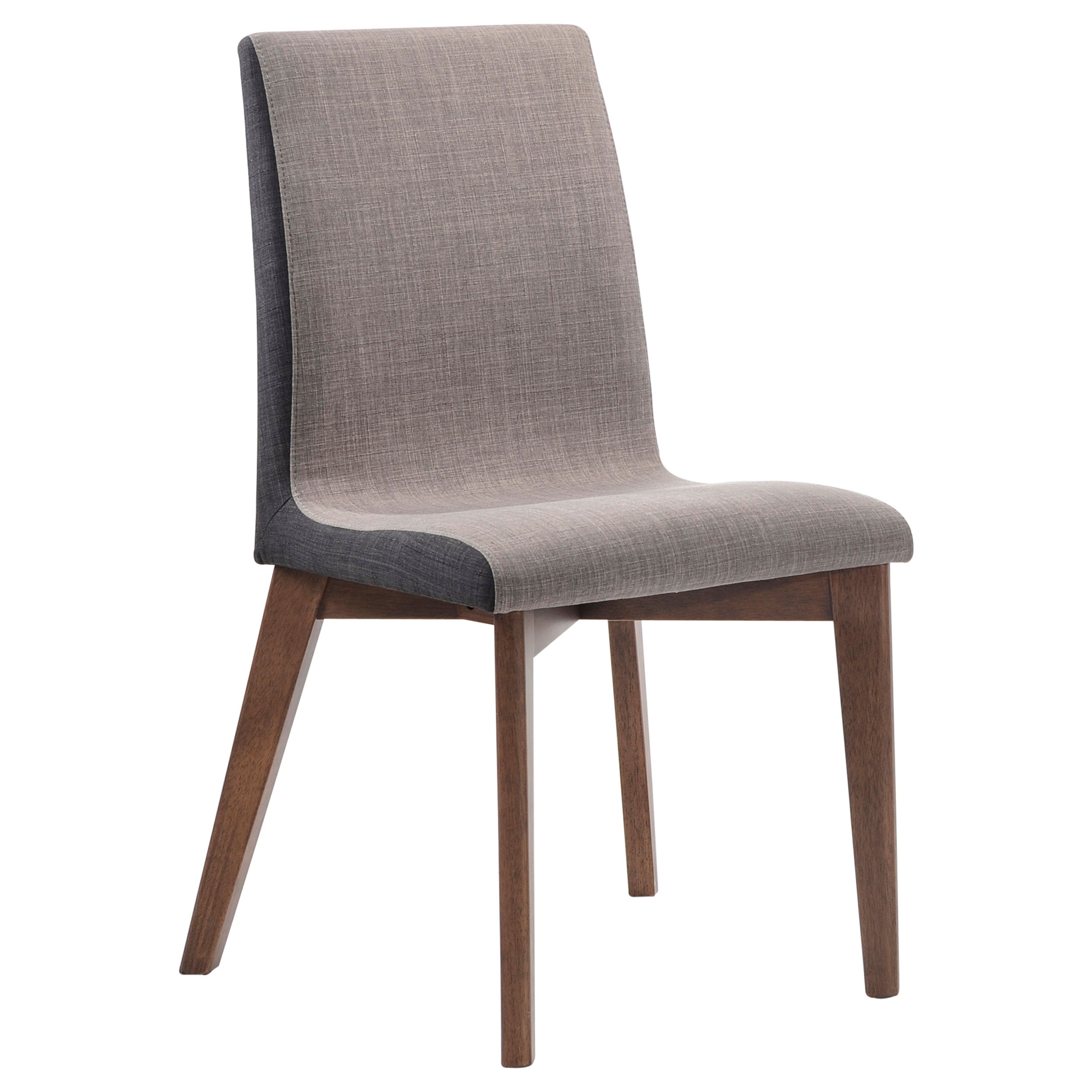 Redbridge Dining Room Set Natural Walnut and Grey