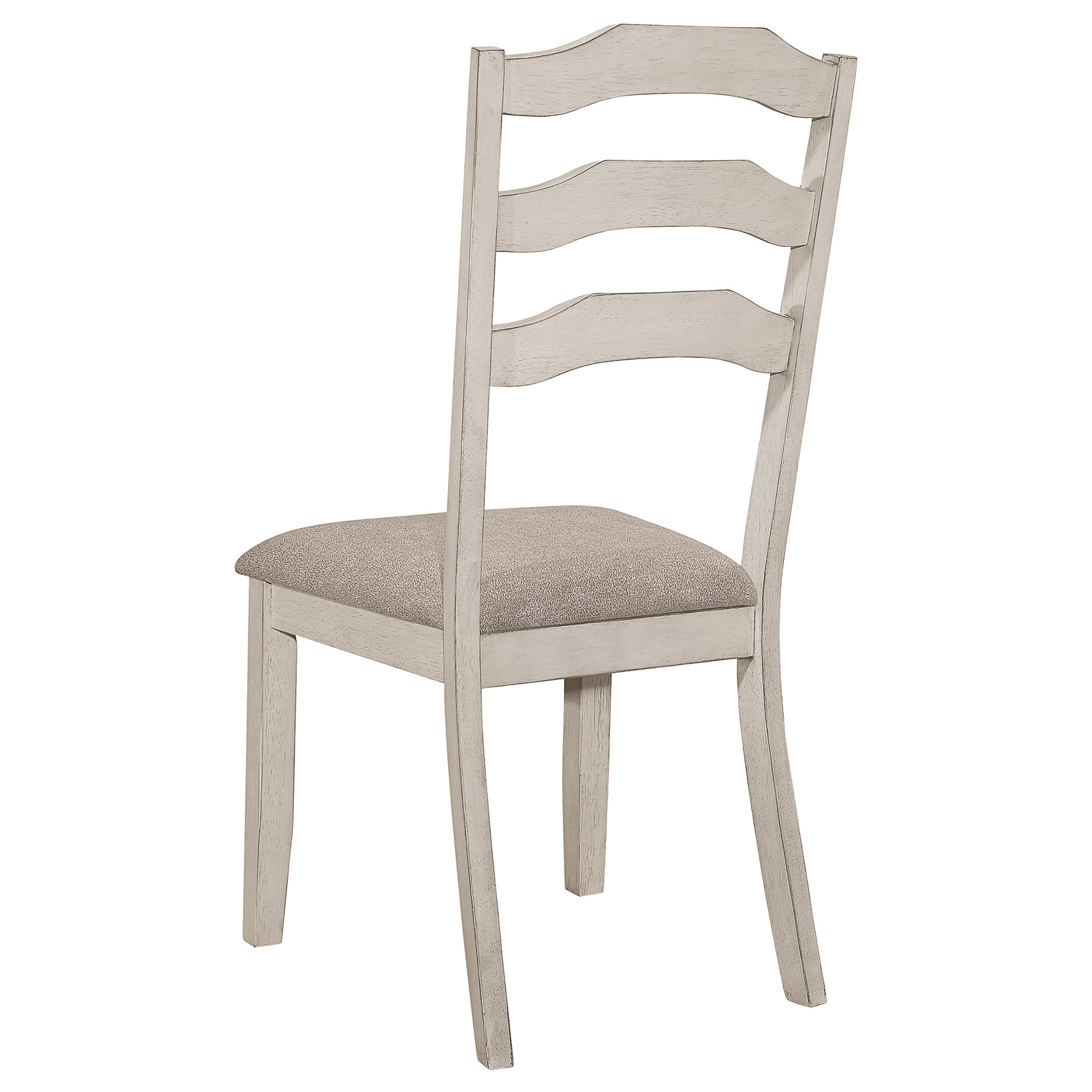 Ronnie Starburst Dining Table Set Khaki and Rustic Cream