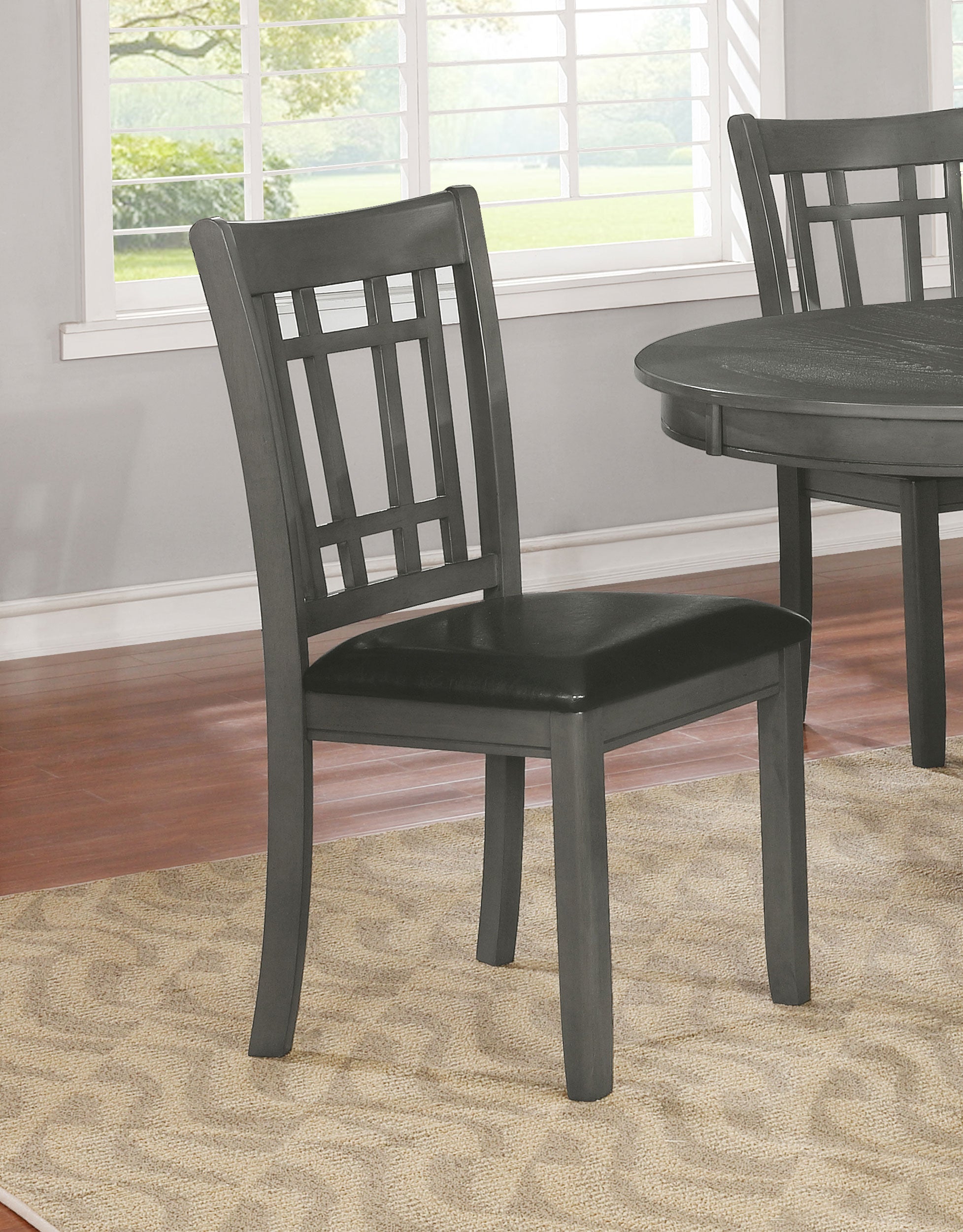 Lavon Wood Dining Side Chair Espresso (Set of 2)