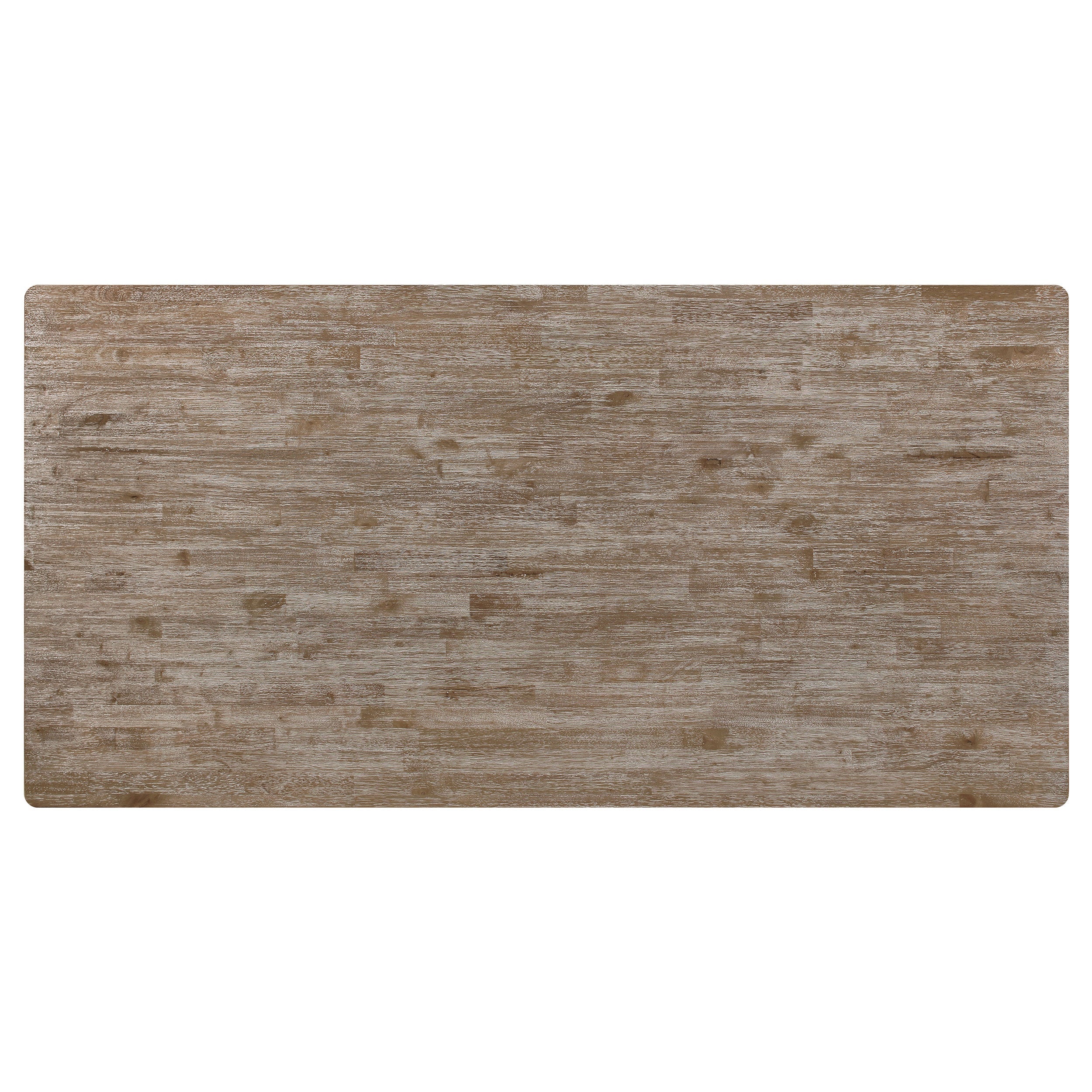 Bridget Rectangular Dining Set Charcoal Sand Through