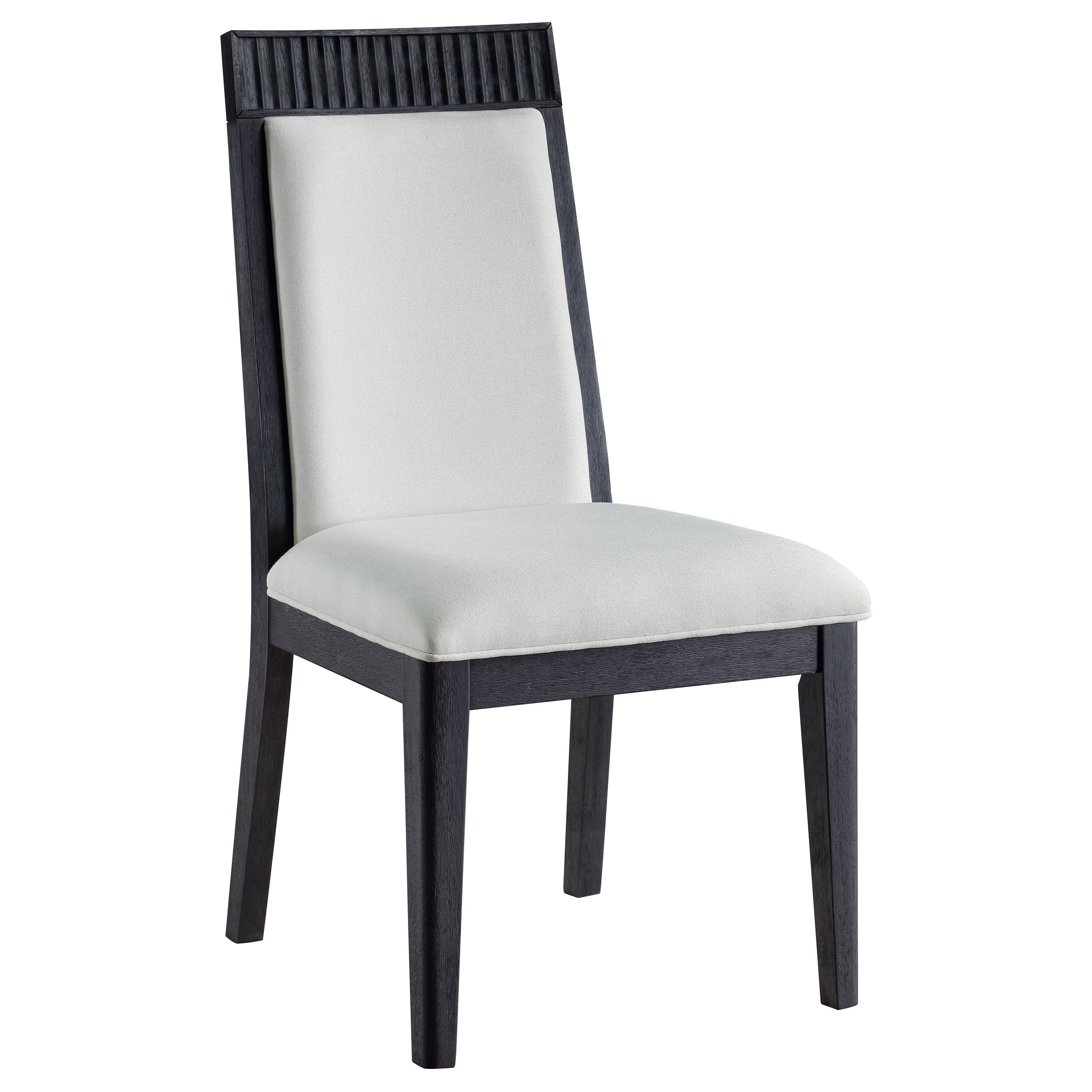 Brookmead Dining Side Chair Grey and Black (Set of 2)