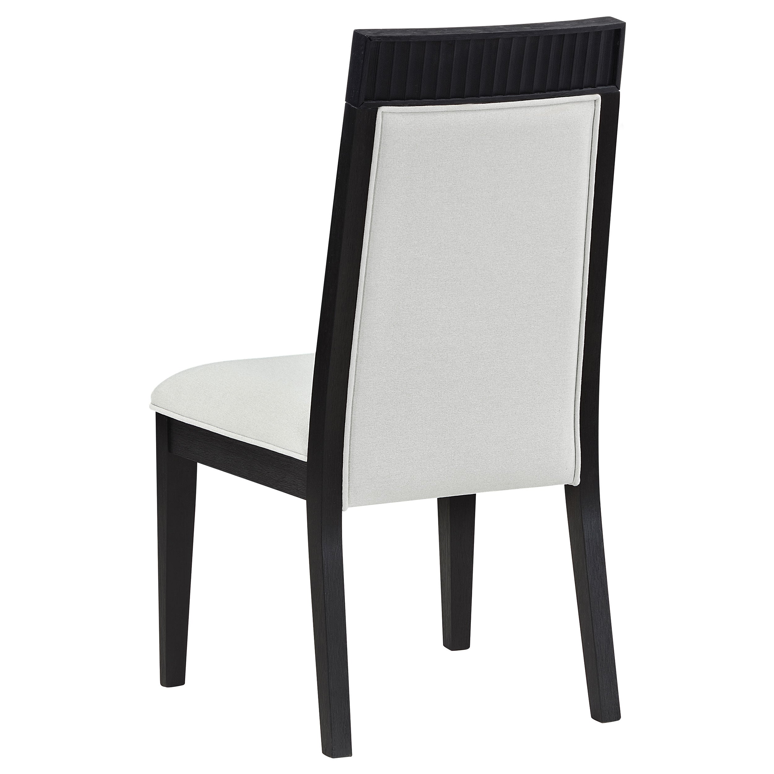 Brookmead Dining Side Chair Grey and Black (Set of 2)