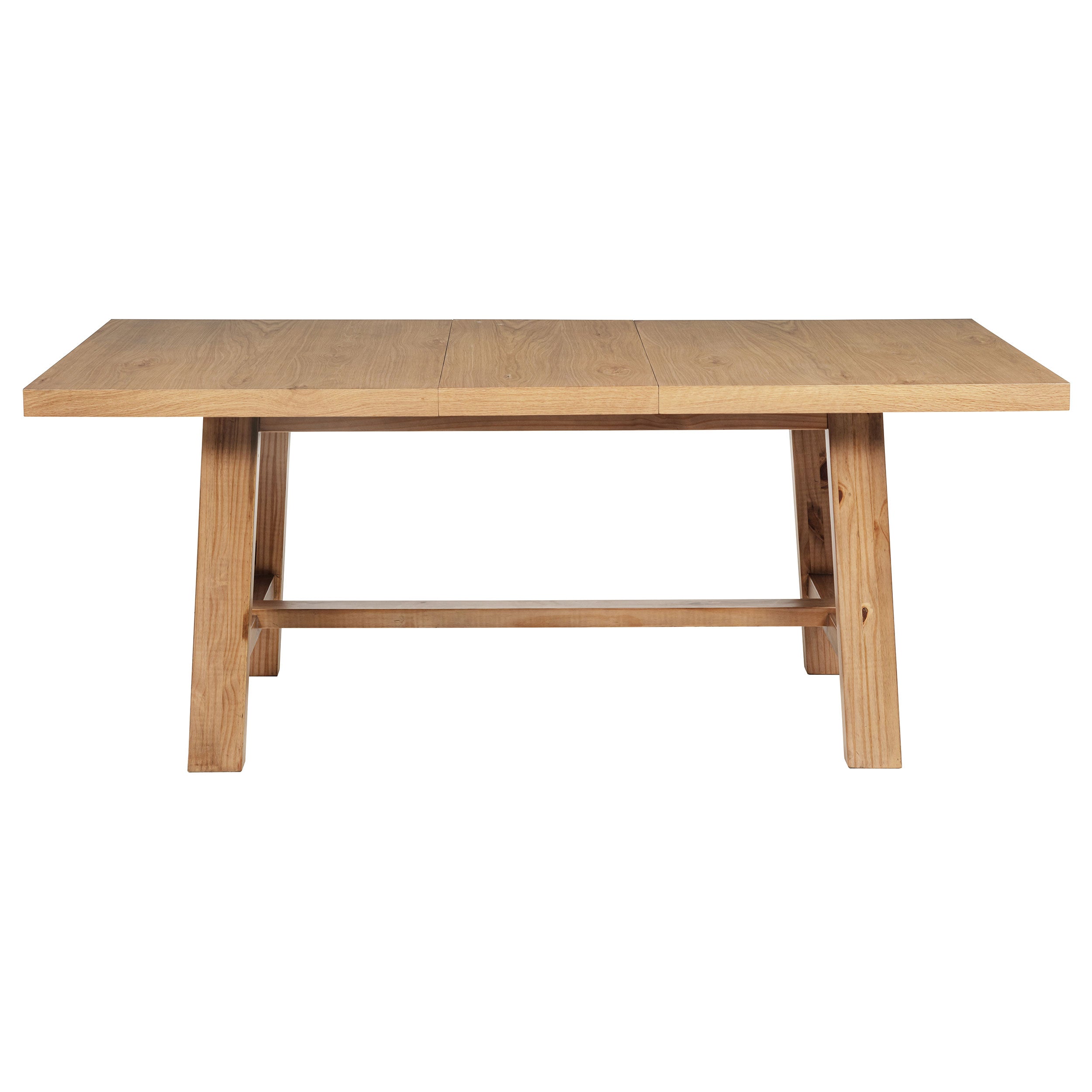 Middleton 106-inch Extension Leaf Dining Table Natural Brown