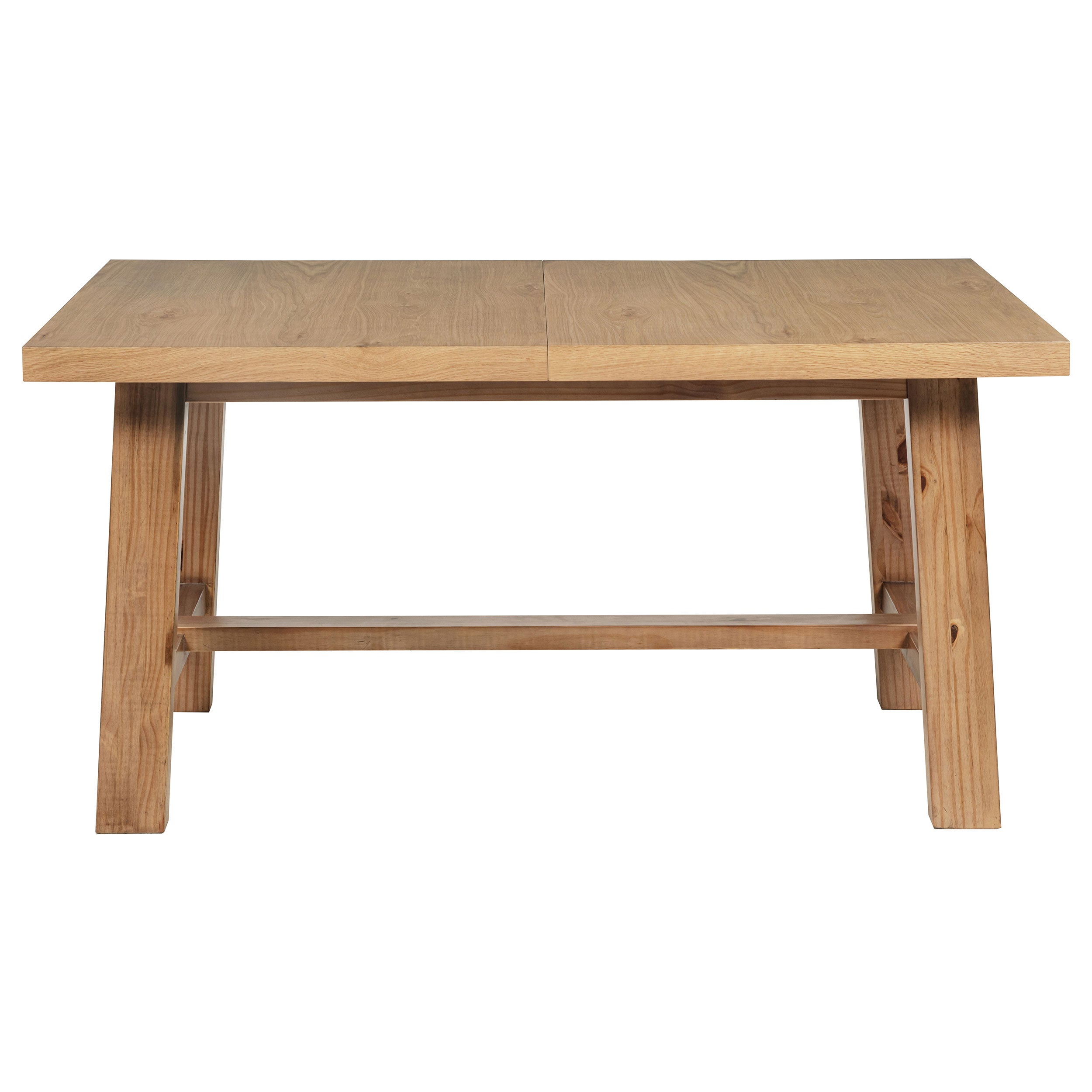 Middleton 106-inch Extension Leaf Dining Table Natural Brown