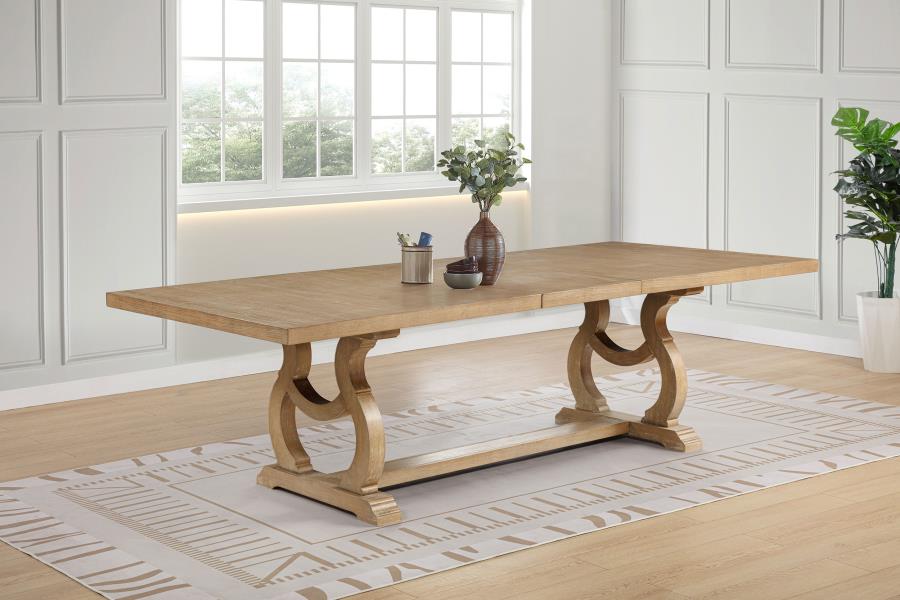 Brockway 104-inch Extension Leaf Dining Table