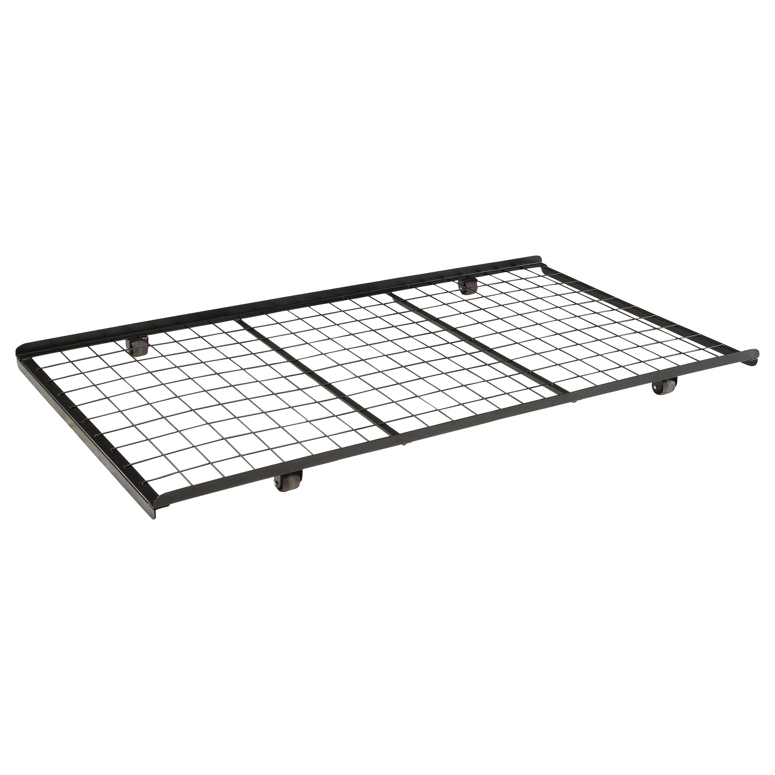 Eden Metal Trundle Bed Black
