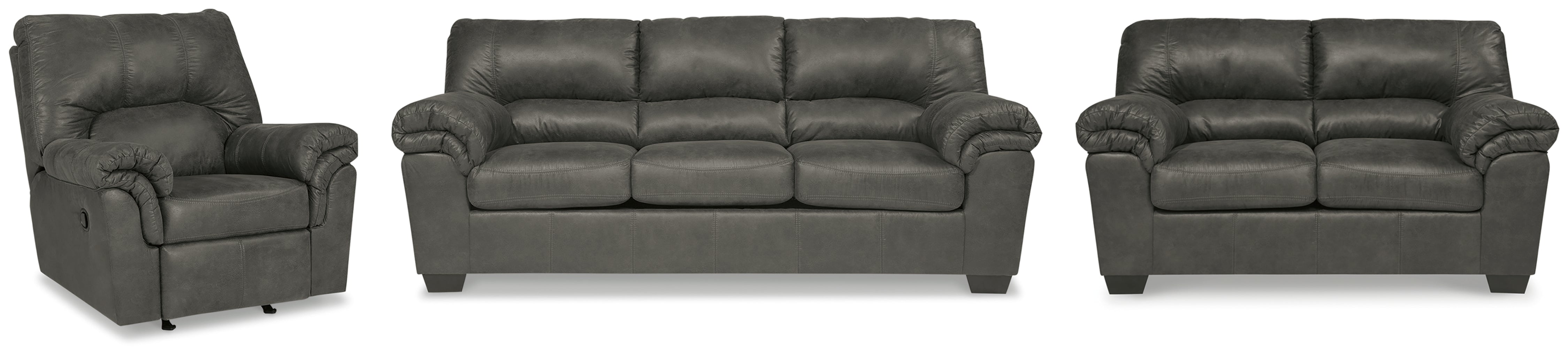 Bladen Sofa, Loveseat, Chair and Ottoman