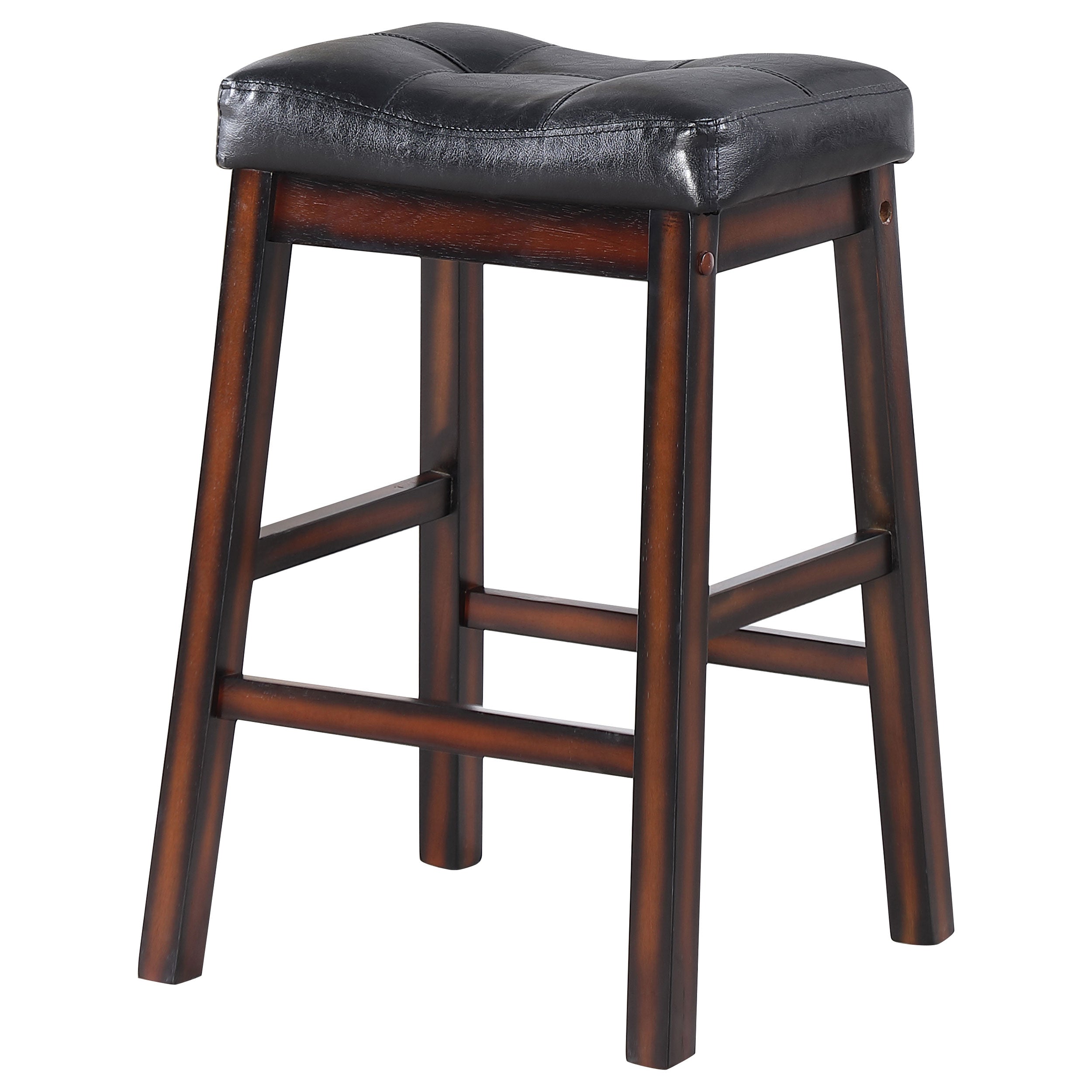 Donald Upholstered Bar Stool Cappuccino (Set of 2)