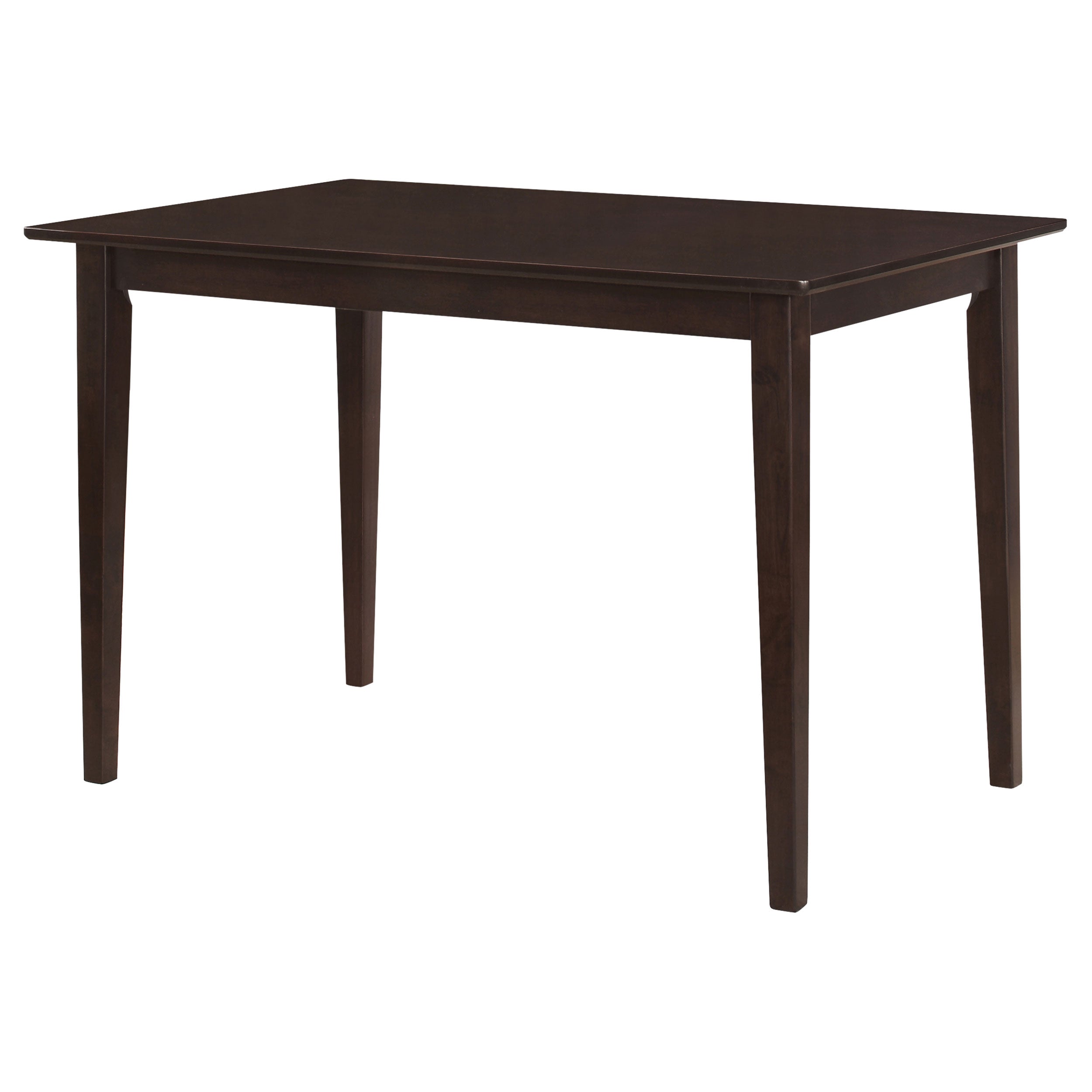 Gomez  Rectangular Dining Table Set Cappuccino