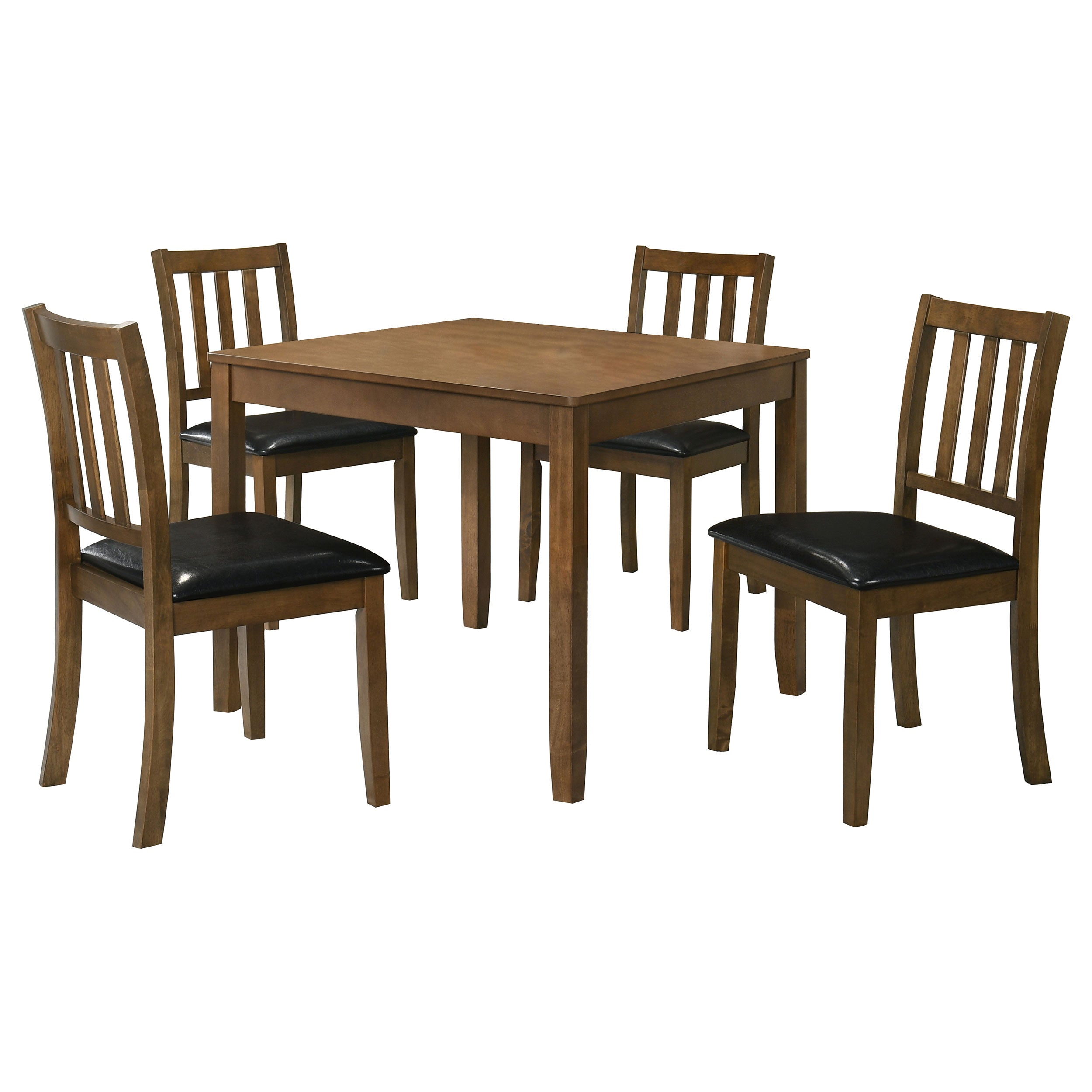 Parkwood  Square Dining Table Set Charcoal
