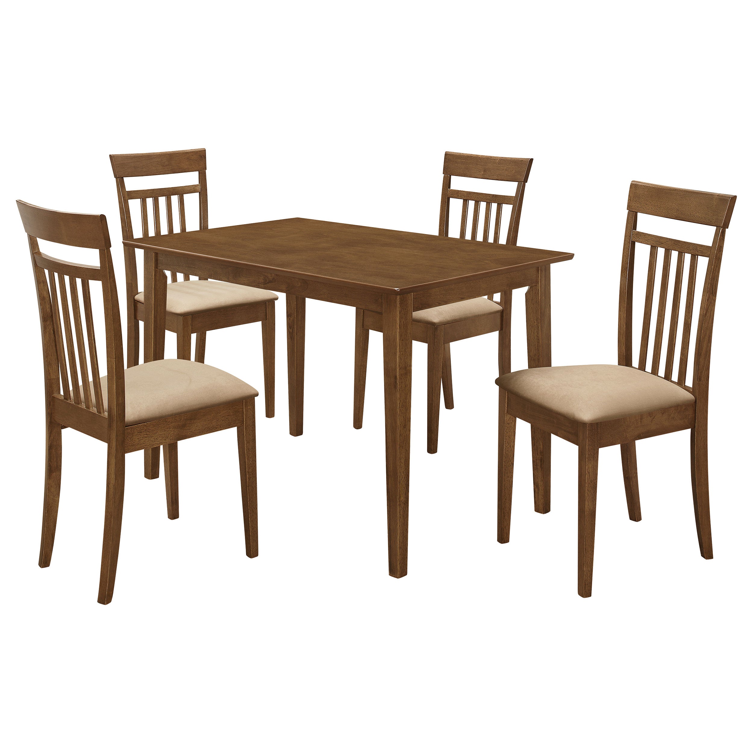 Robbie  47-inch Counter Height Dining Set Walnut