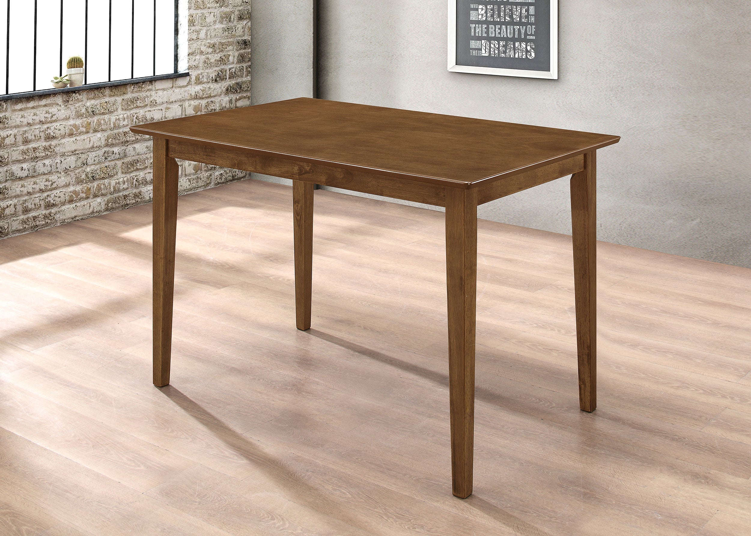 Robbie  47-inch Counter Height Dining Set Walnut