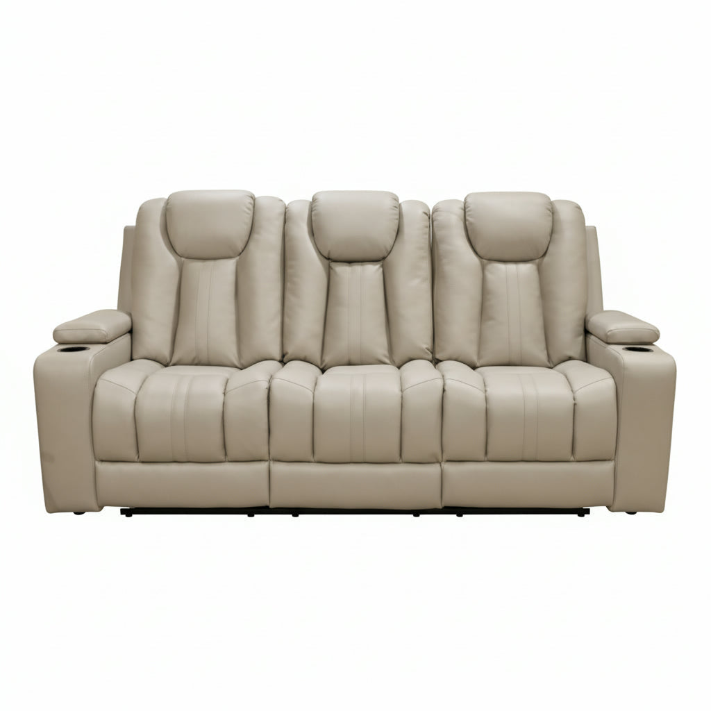 Next Move Reclining Sofa w/Drop Down Table