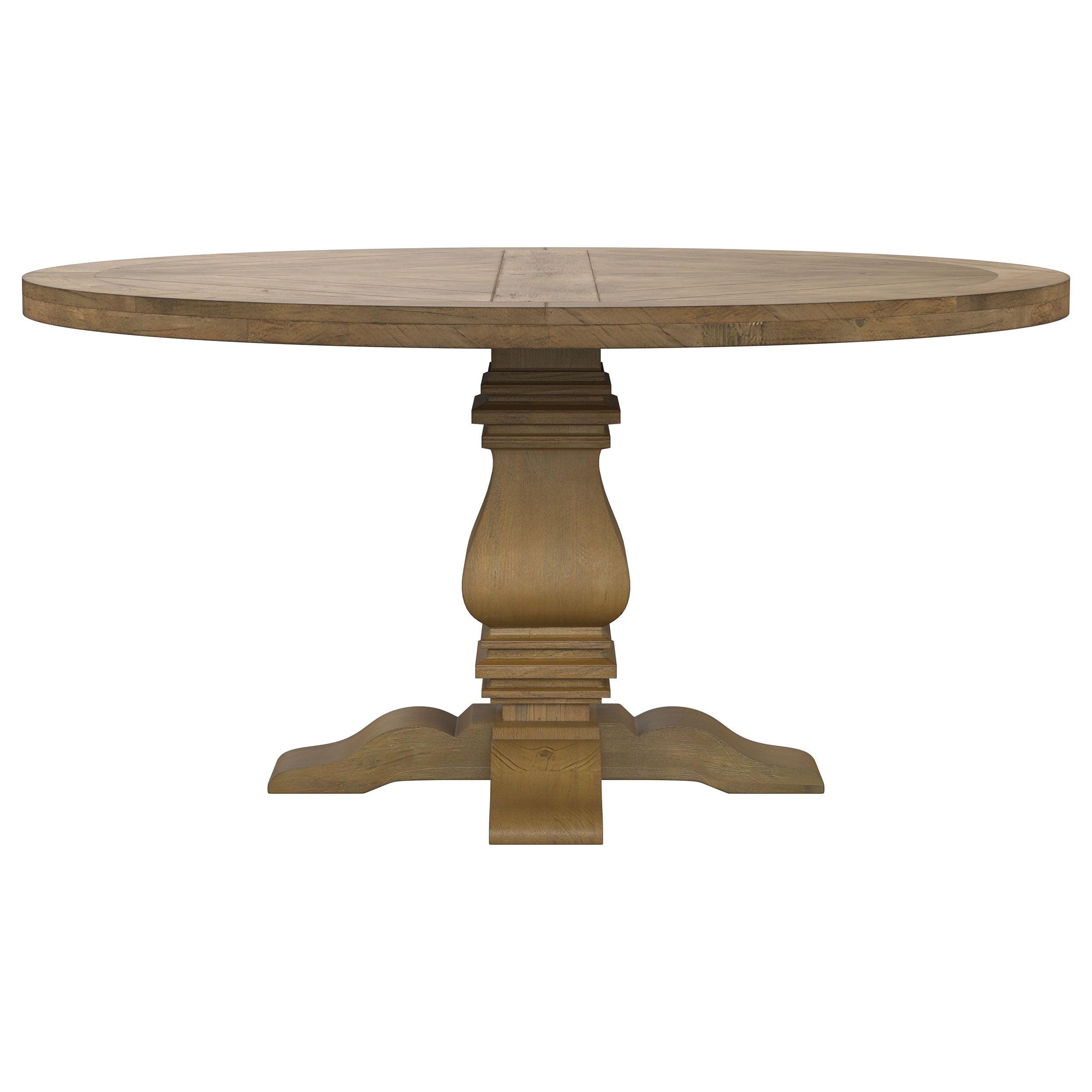 Florence  Round Dining Table Set Rustic Honey
