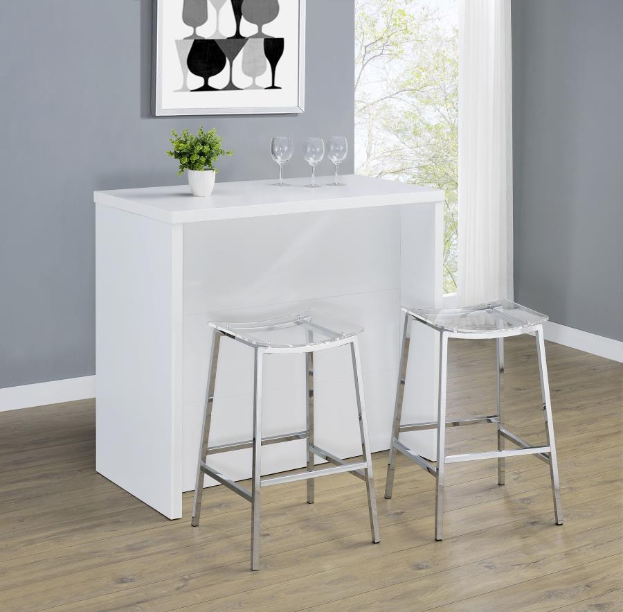 Topanga Engineered Wood Freestanding Home Bar