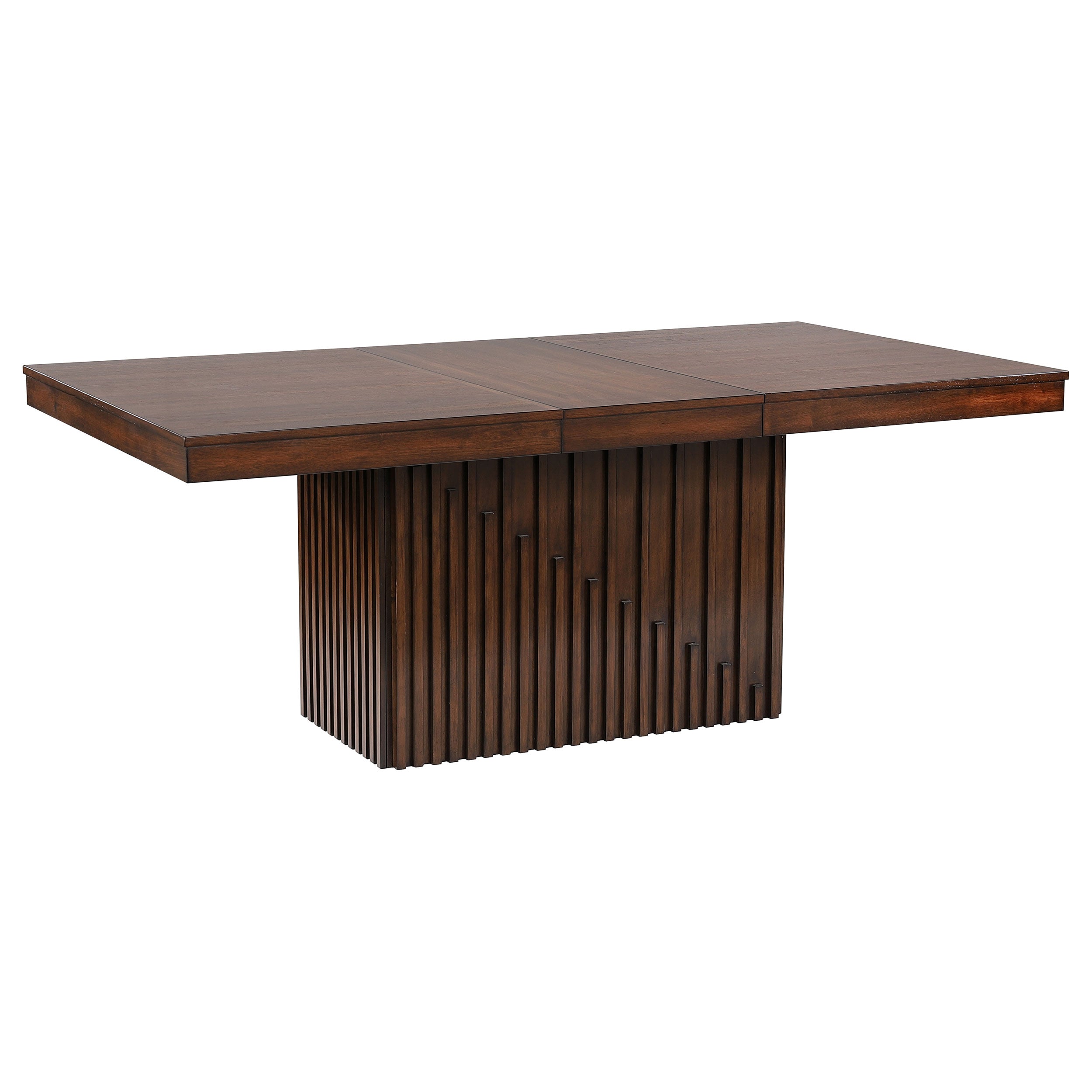 Briarwood Extension Leaf Dining Table Set Mango Oak