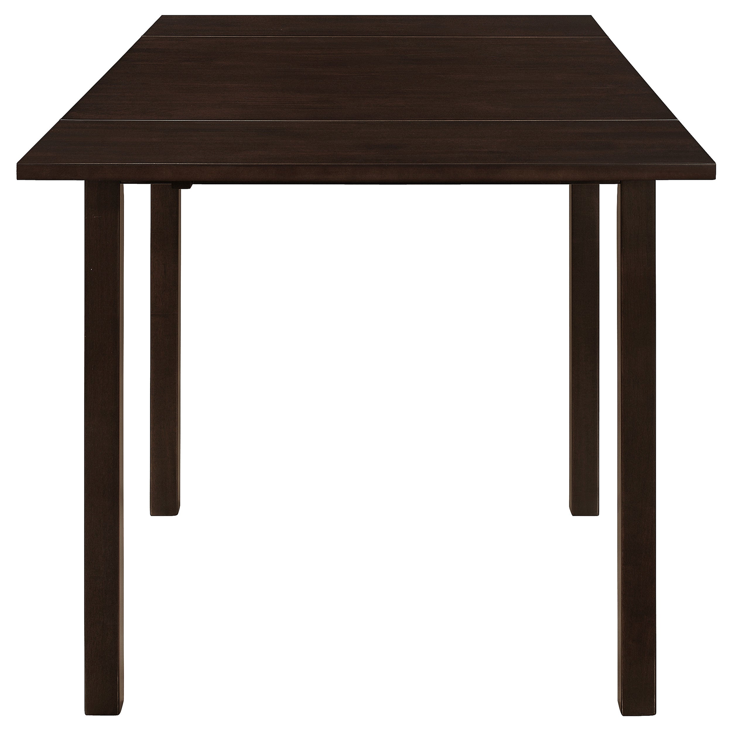 Kelso  Drop Leaf Dining Table Set Cappuccino and Tan