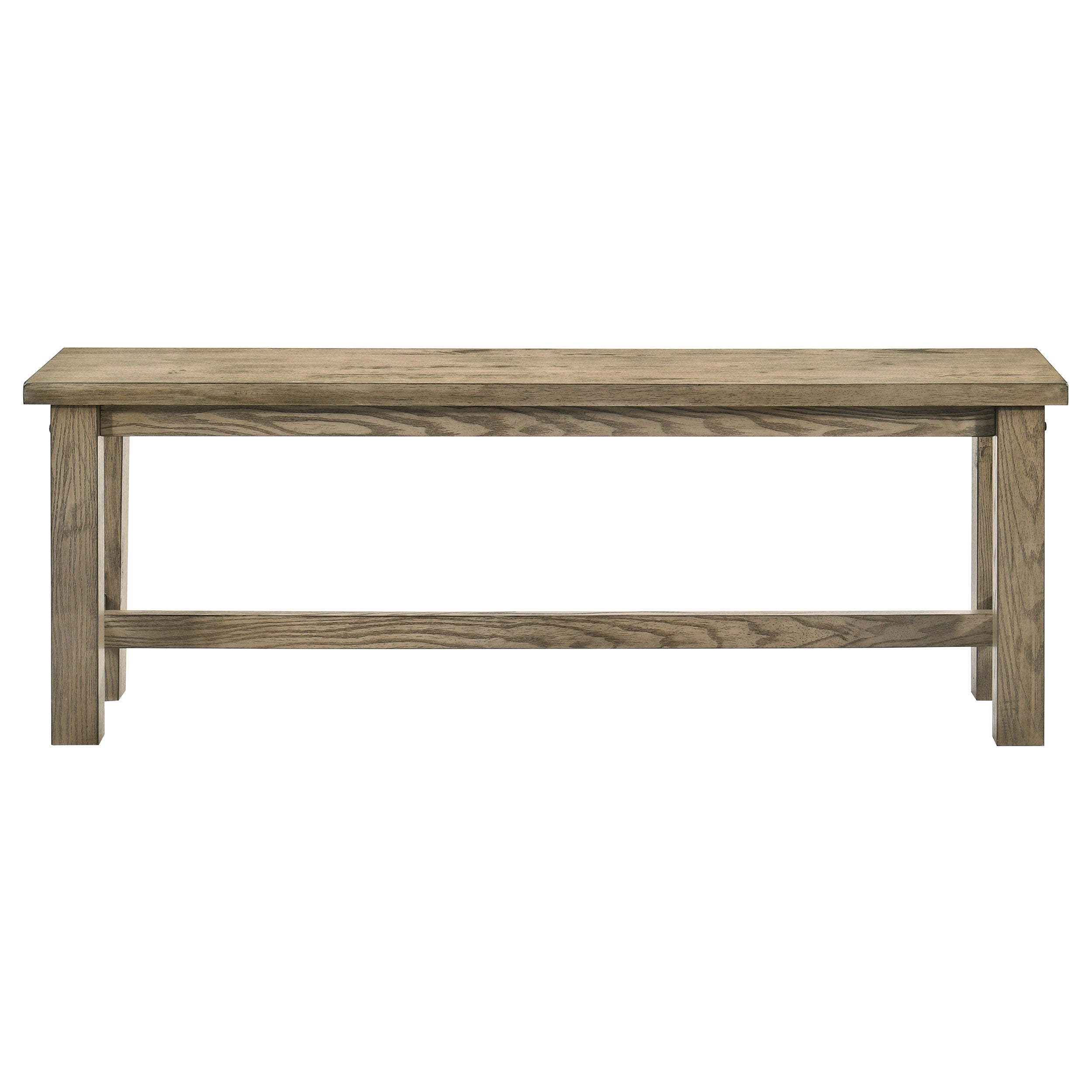 Cardova 51-inch Solid Wood Dining Bench Vineyard Oak