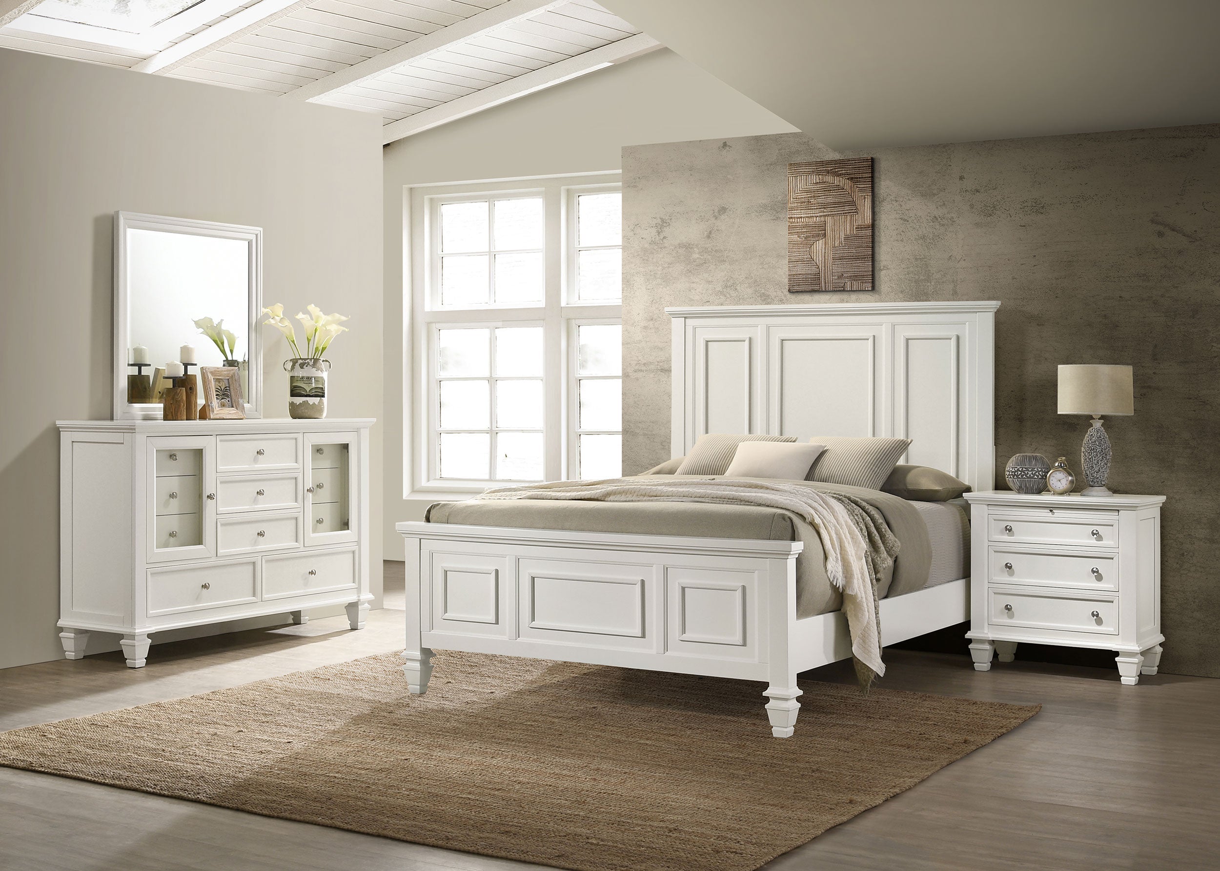 Sandy Beach California King Bedroom Set Black