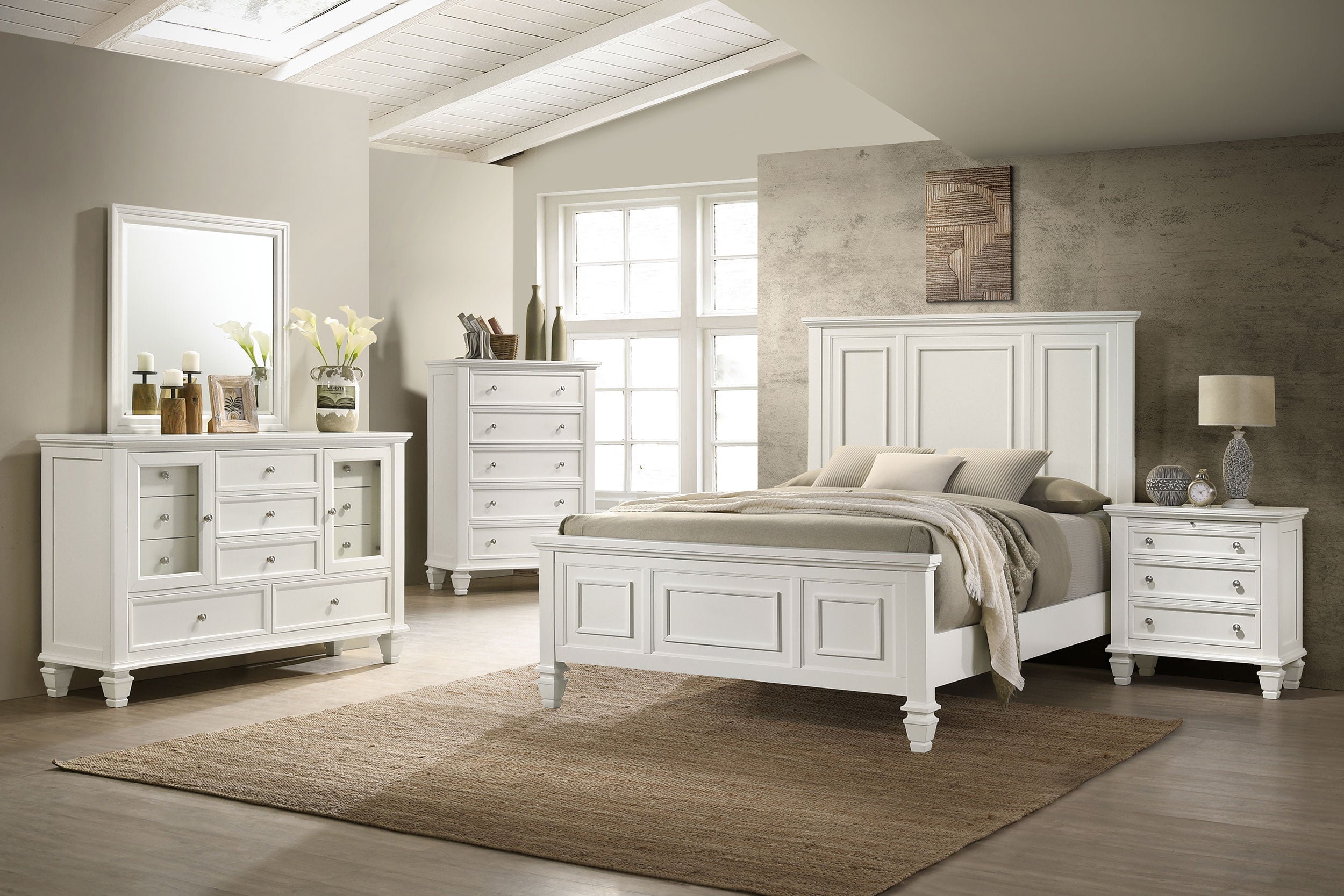 Sandy Beach California King Bedroom Set Black