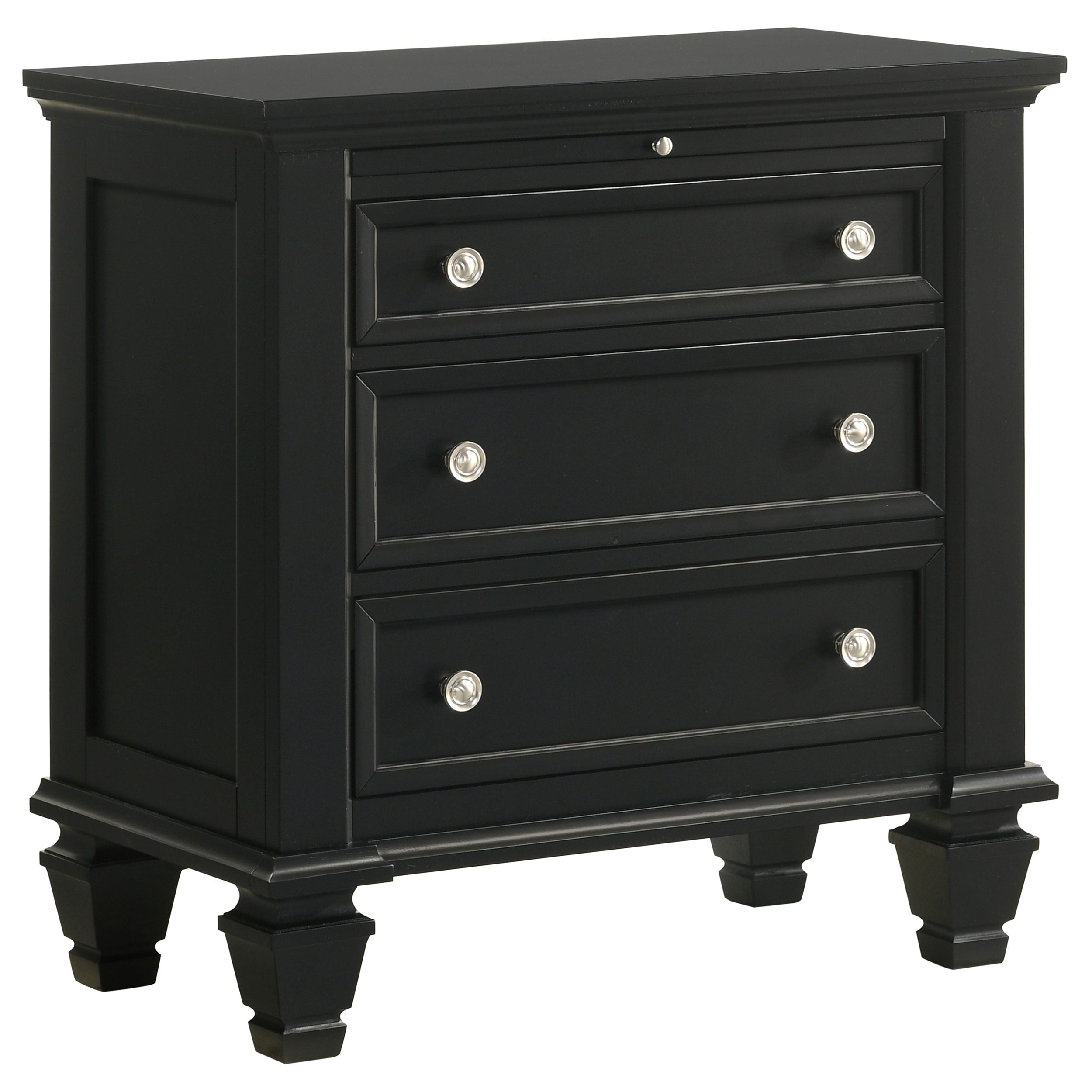 Sandy Beach California King Bedroom Set Black