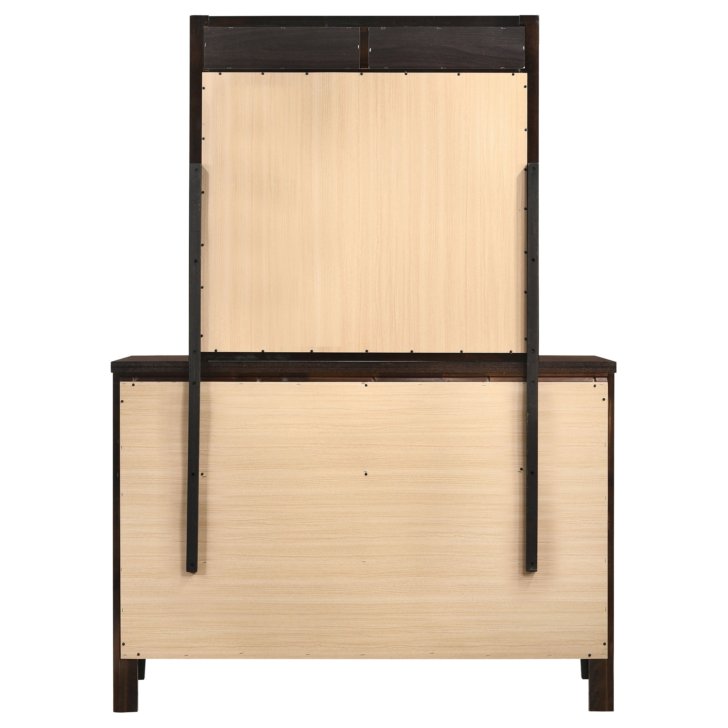 Carlton 6-drawer Dresser Cappuccino