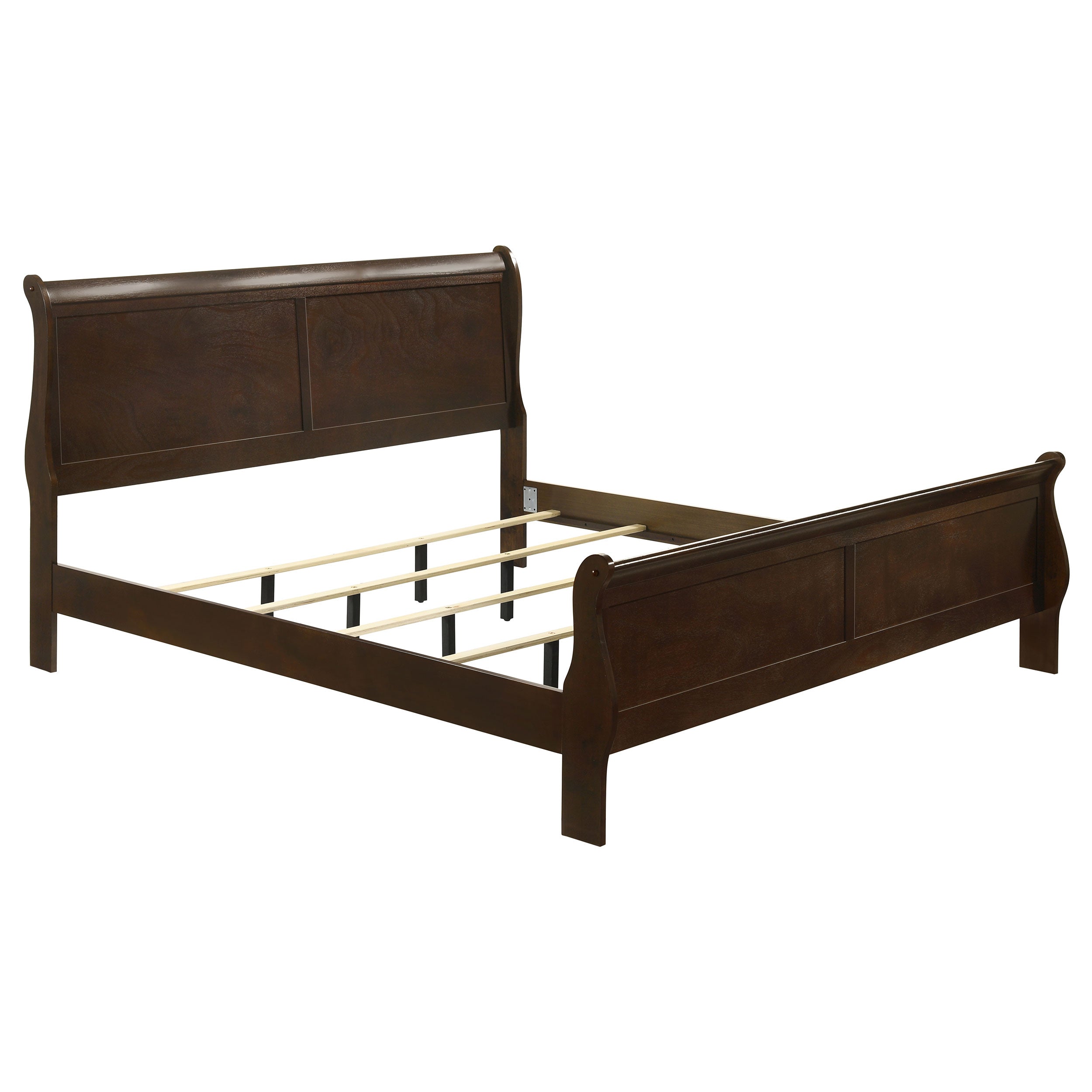 Louis Philippe Bedroom Set Cappuccino