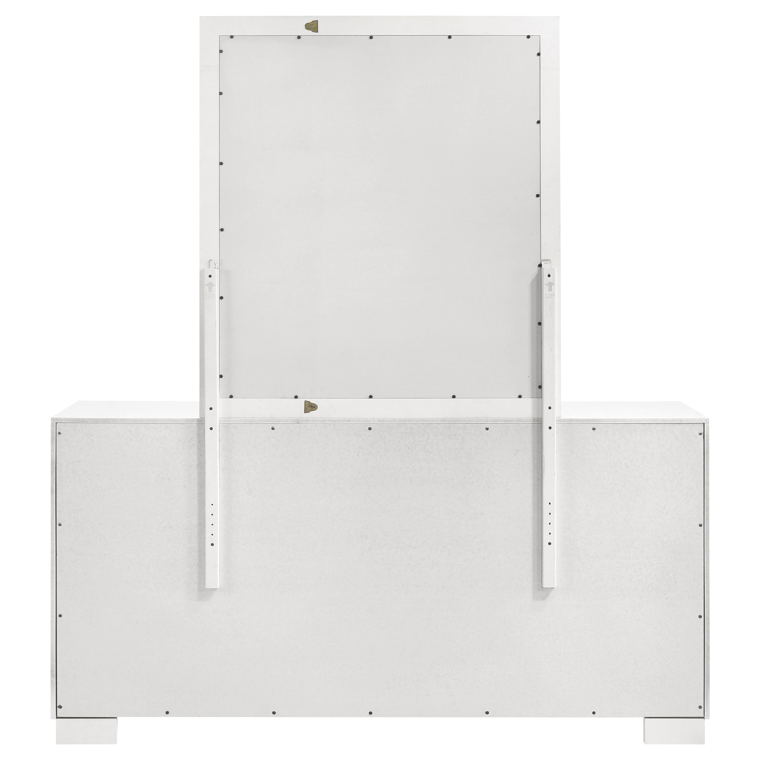 Jessica 6-drawer Dresser Cappuccino