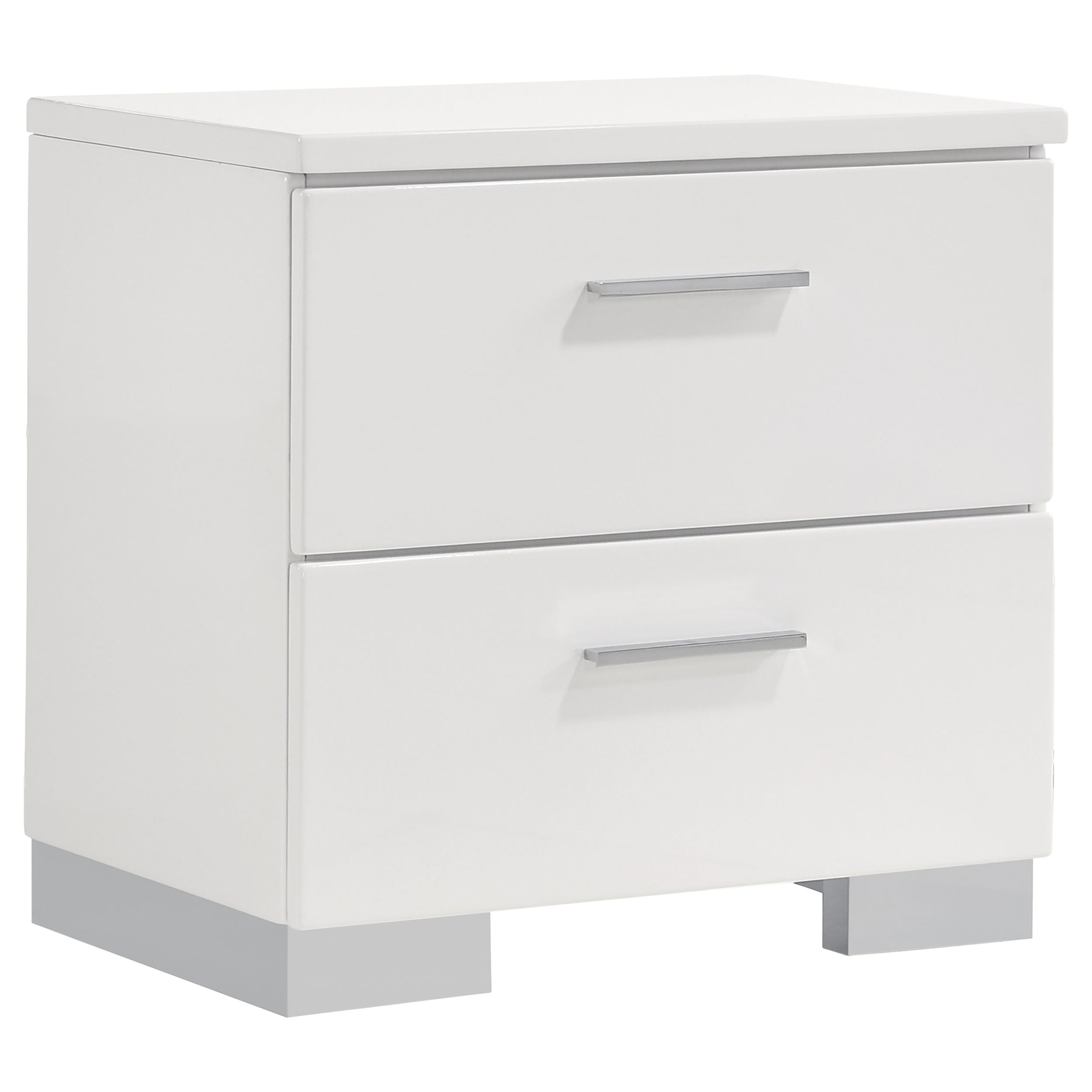 Felicity Bedroom Set White High Gloss
