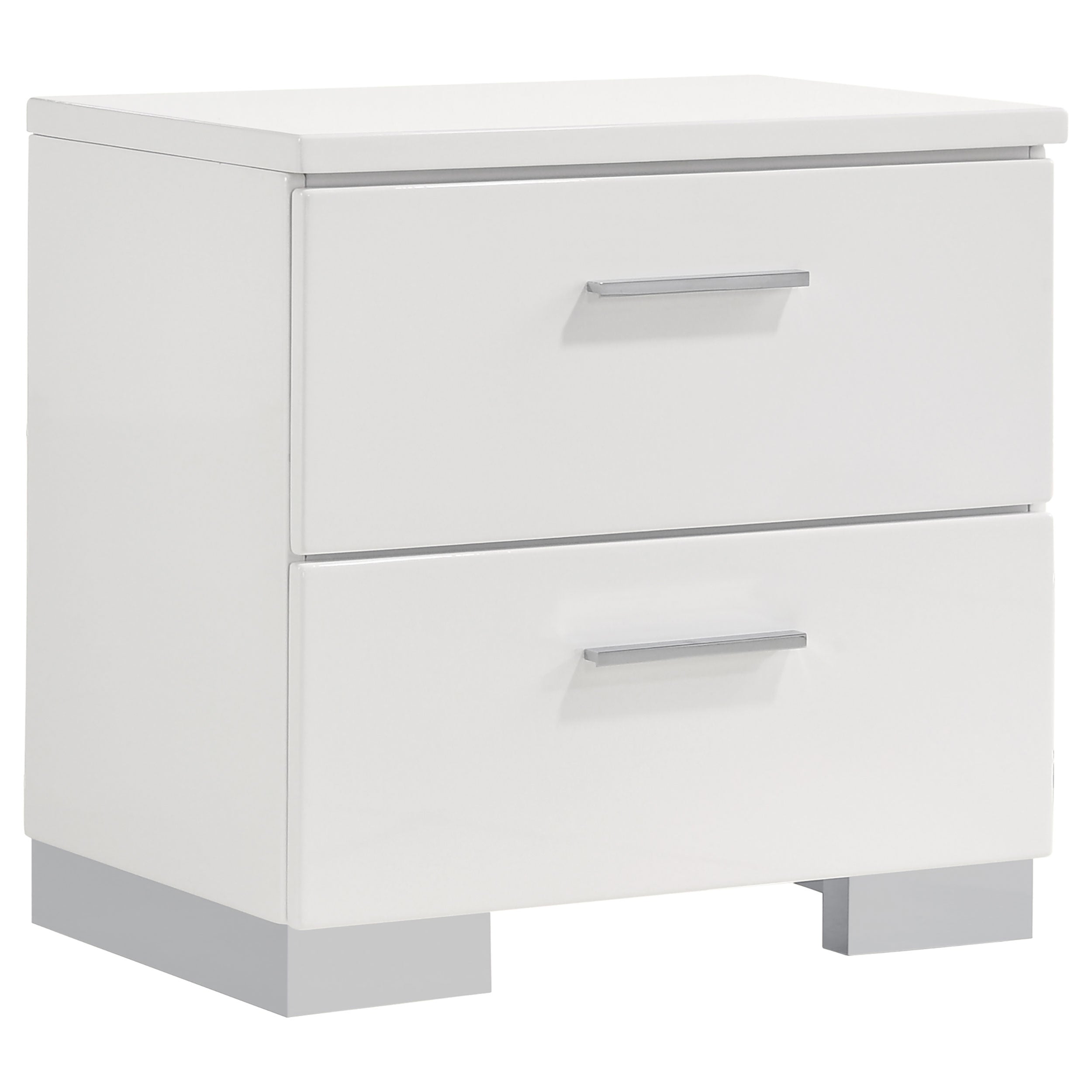 Felicity Bedroom Set White High Gloss