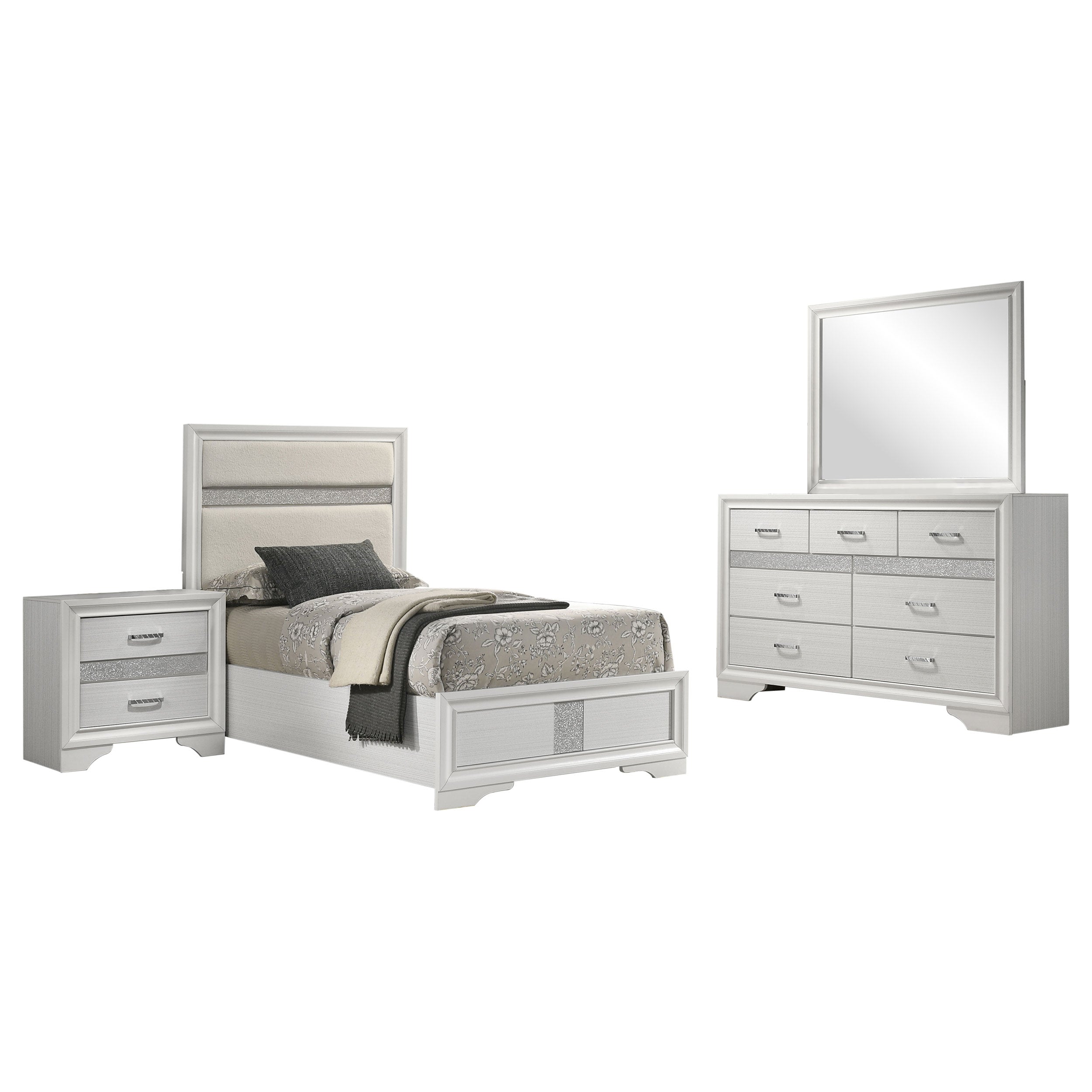 Miranda California King Bedroom Set Black