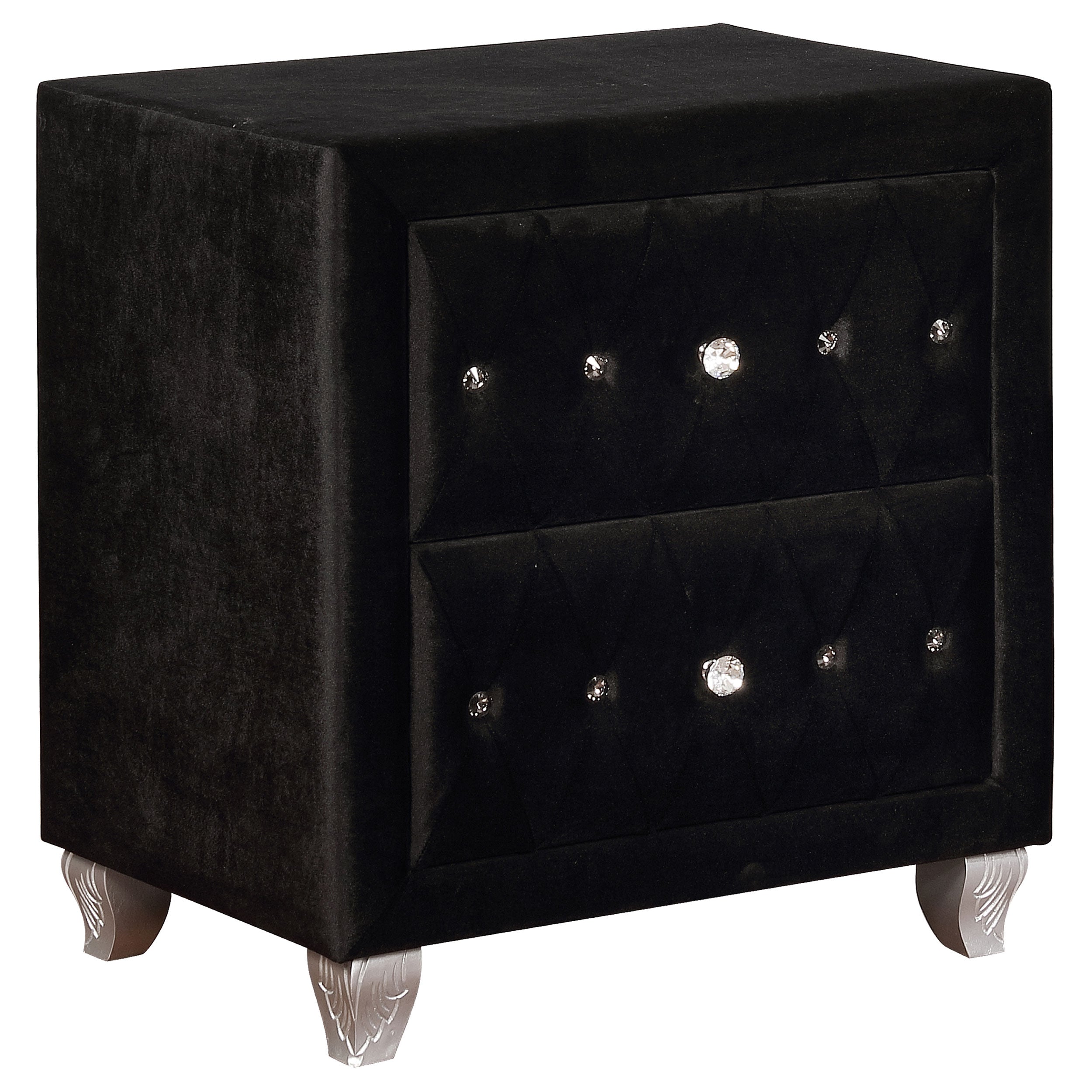 Deanna California King Bedroom Set Black