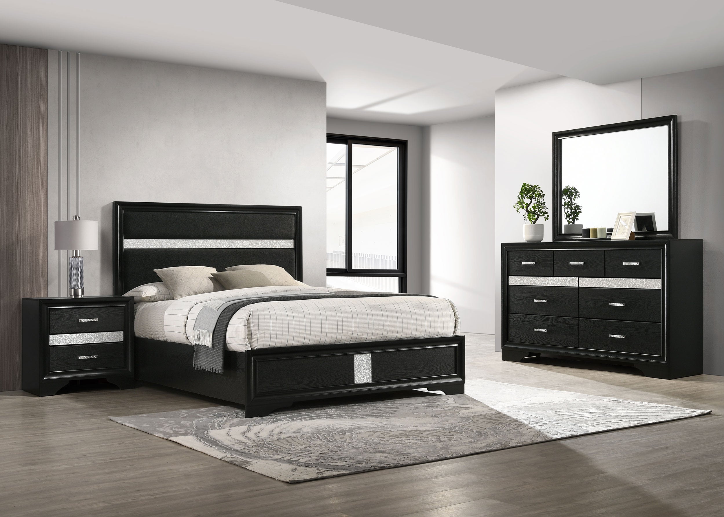 Miranda Bedroom Set Black