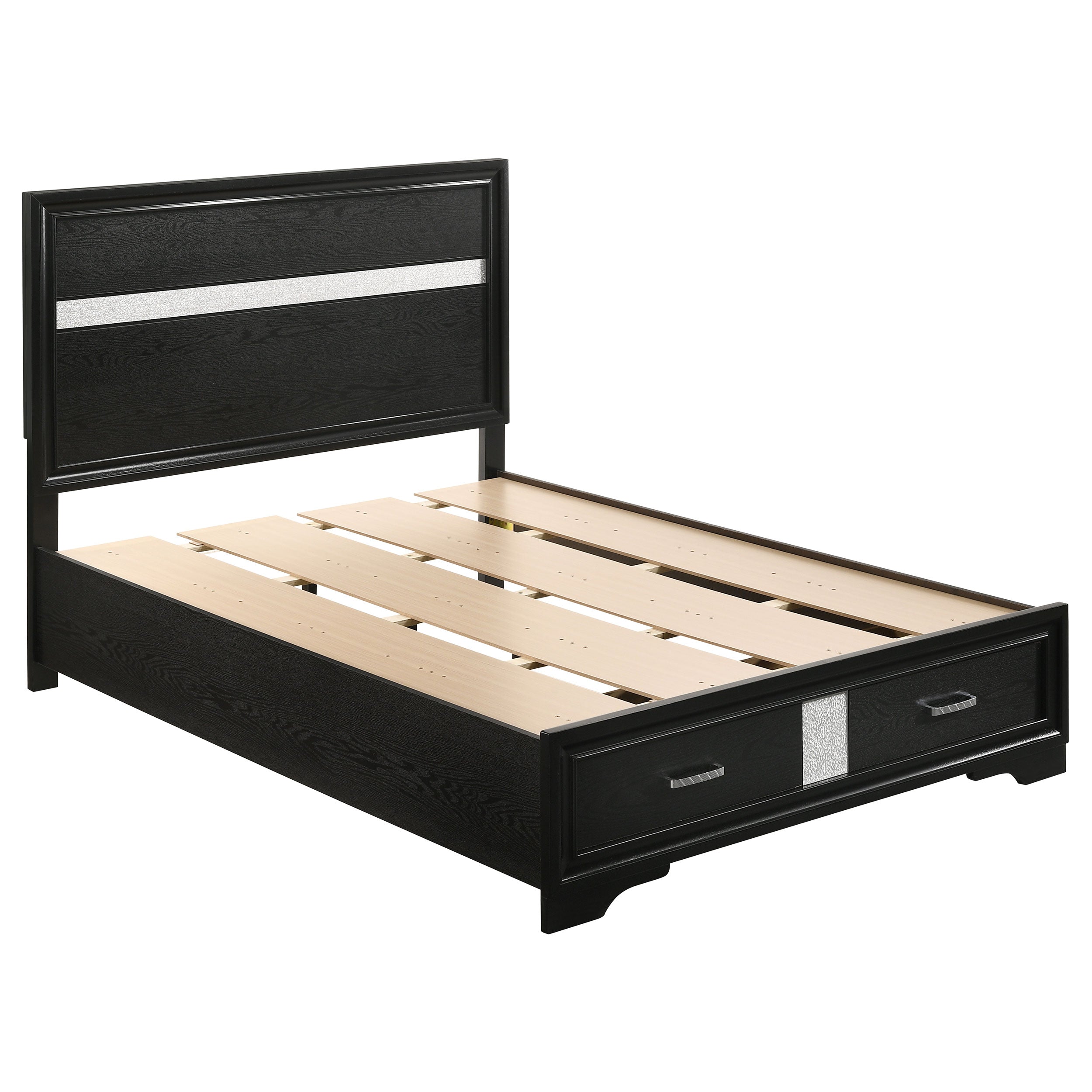 Miranda California King Bedroom Set Black