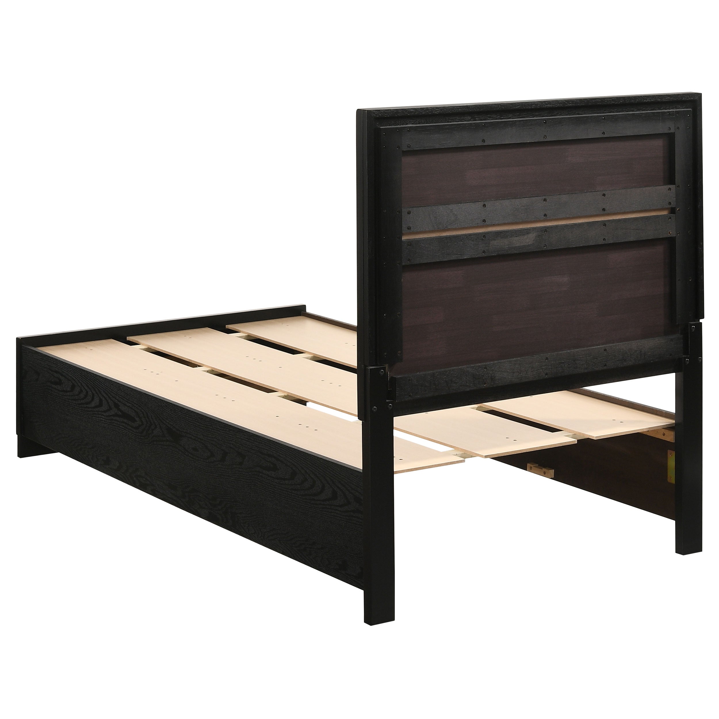 Miranda 2-drawer Storage Bed Black