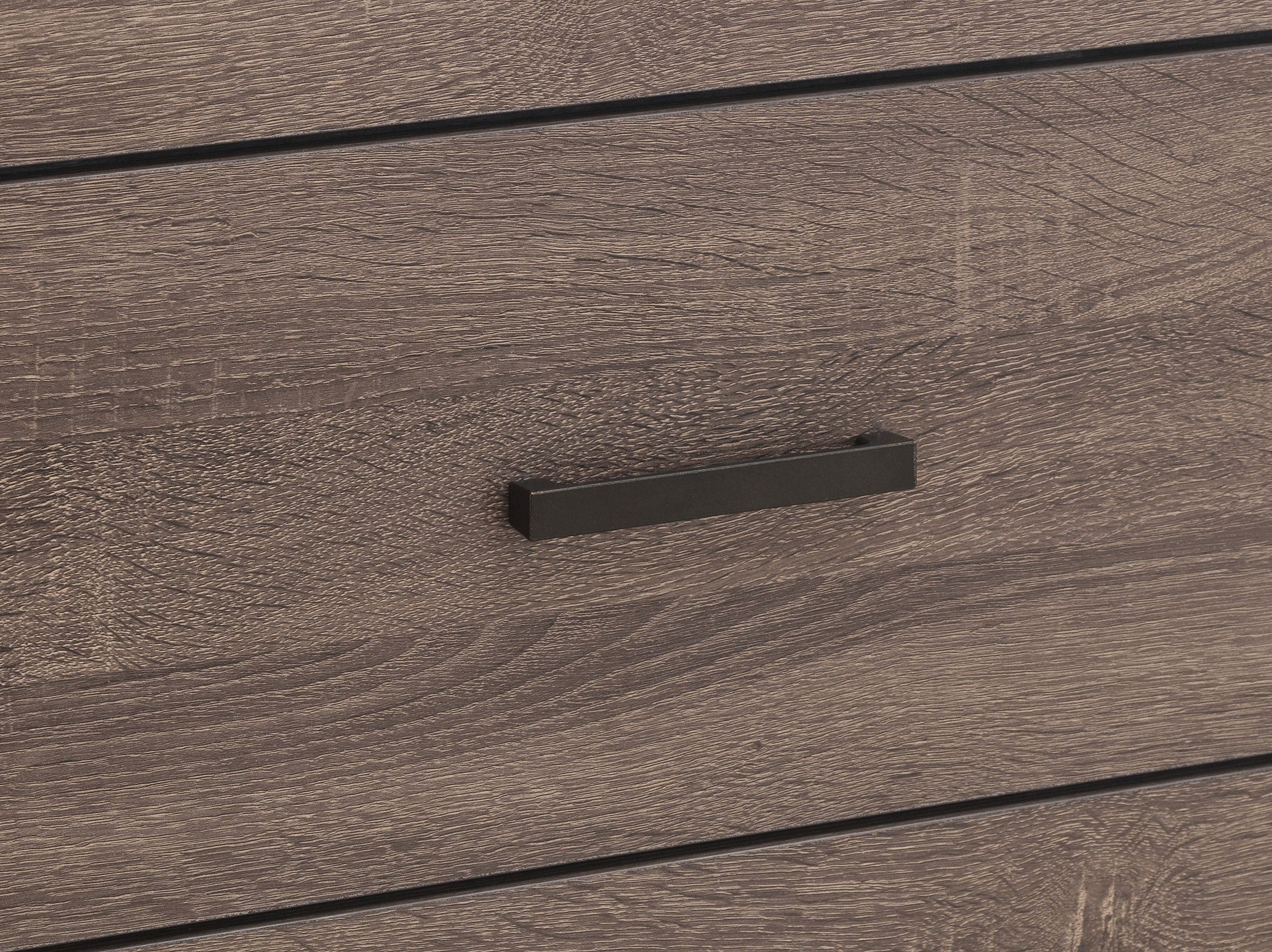 Brantford Wood  Panel Bed Barrel Oak