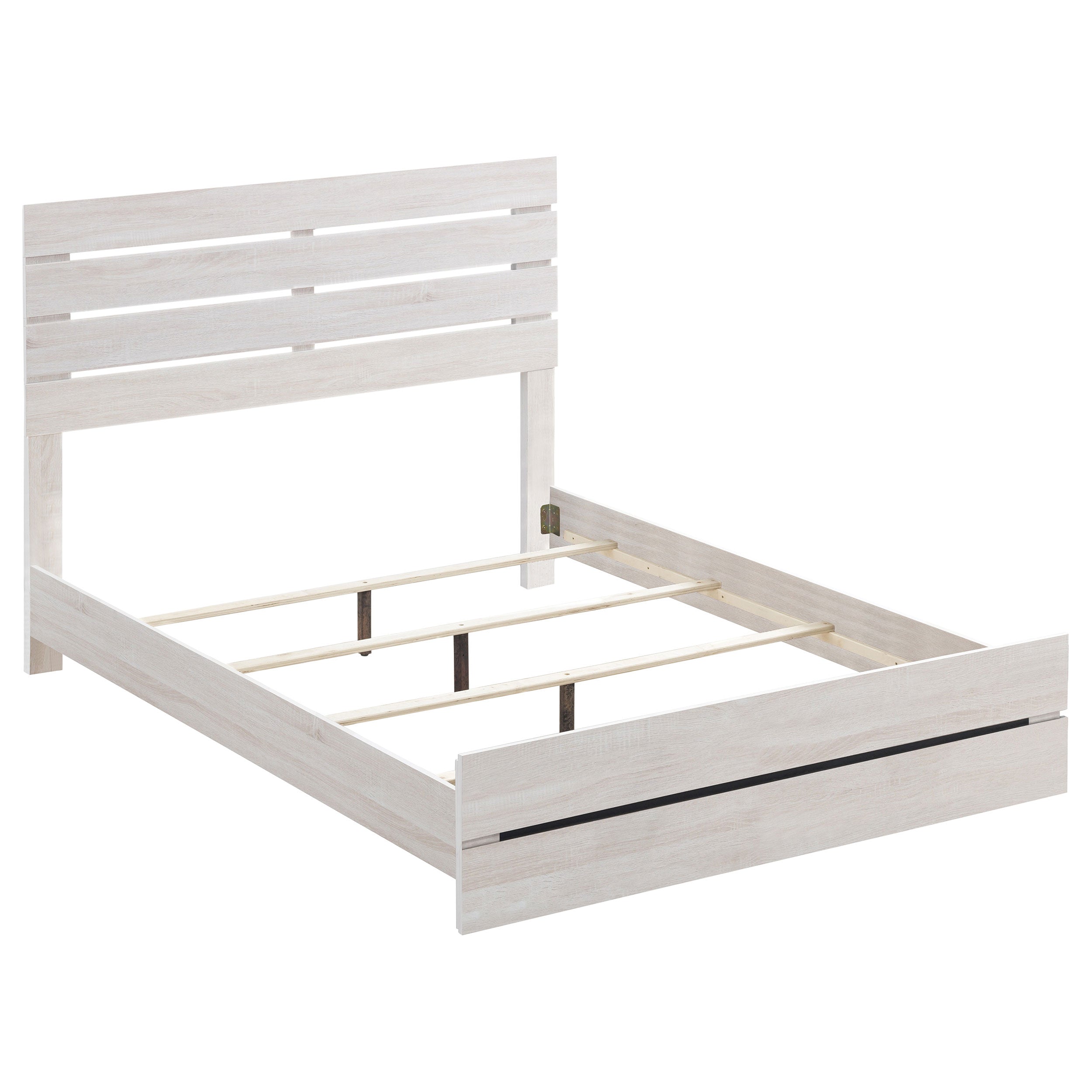 Brantford Panel Bed Coastal White
