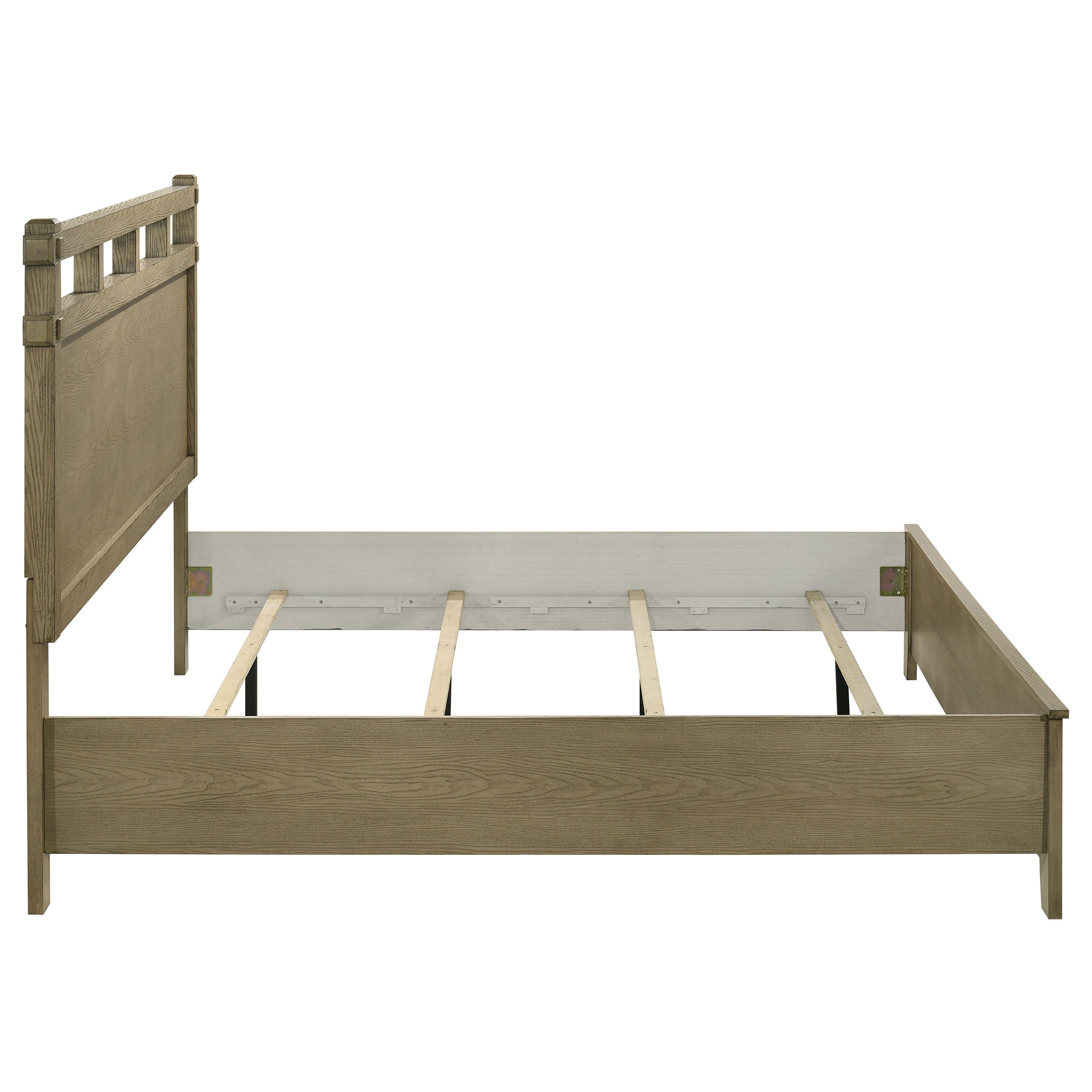 Hazlewood 59-inch Panel Storage Bed Vineyard Oak