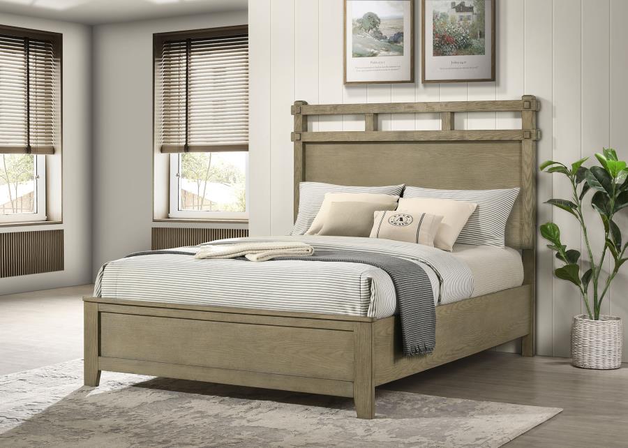 Hazlewood 61-inch Panel Bed Vineyard Oak