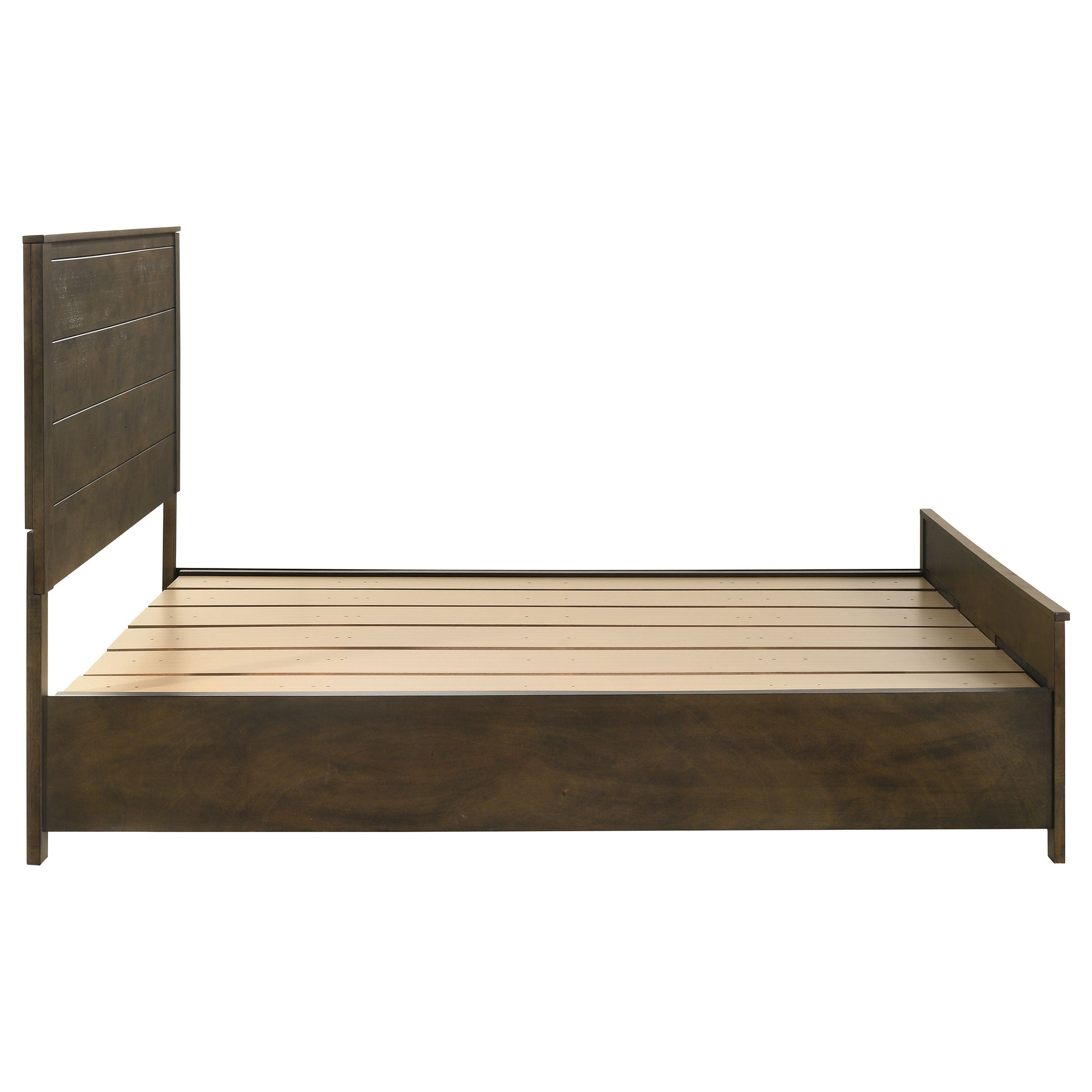 Woodmont Storage Bed Rustic Golden Brown