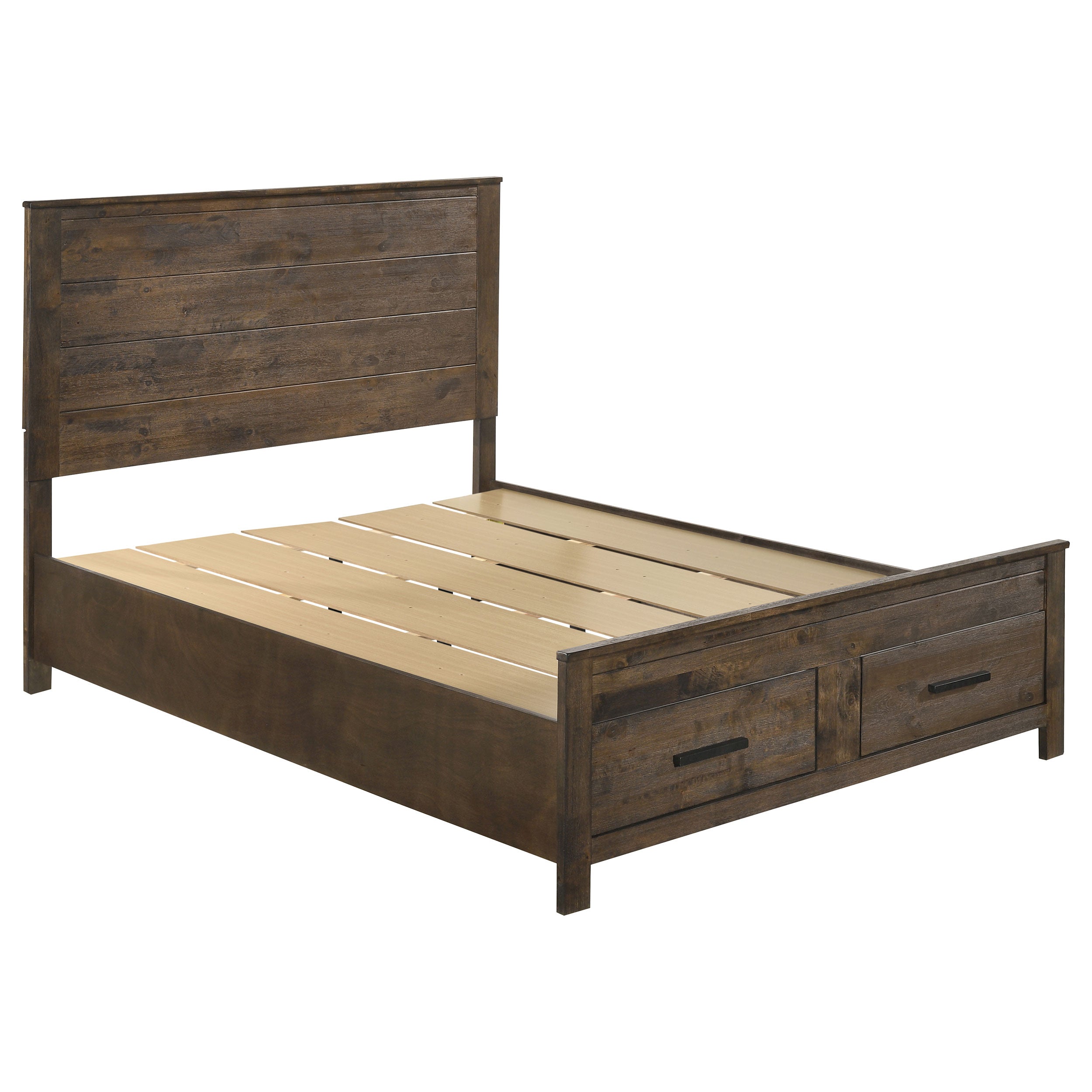 Woodmont California King Bedroom Set Golden Brown