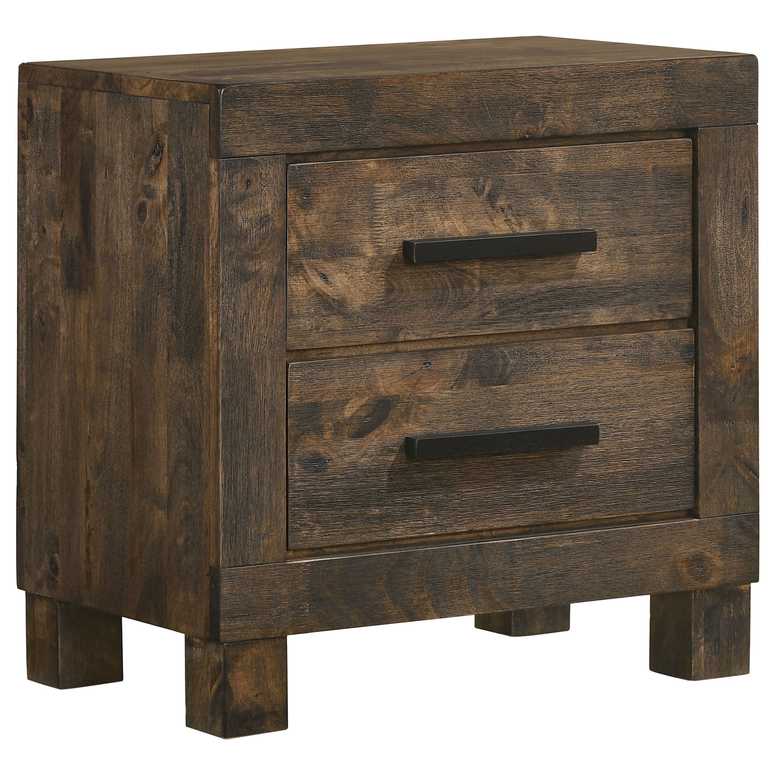 Woodmont California King Bedroom Set Golden Brown